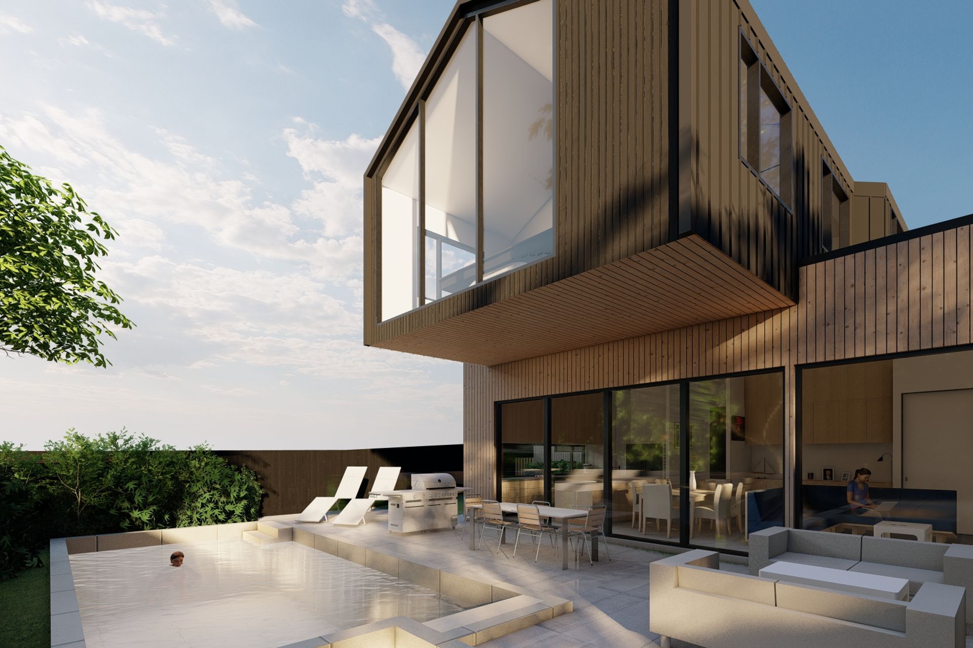 Milford Cantilever Home