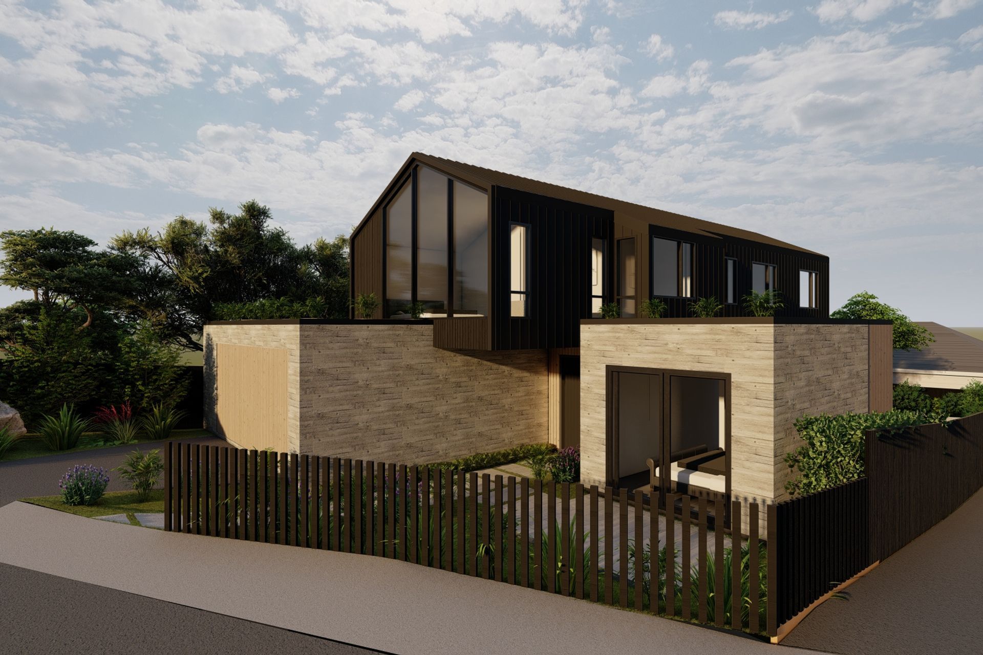 Milford Cantilever Home