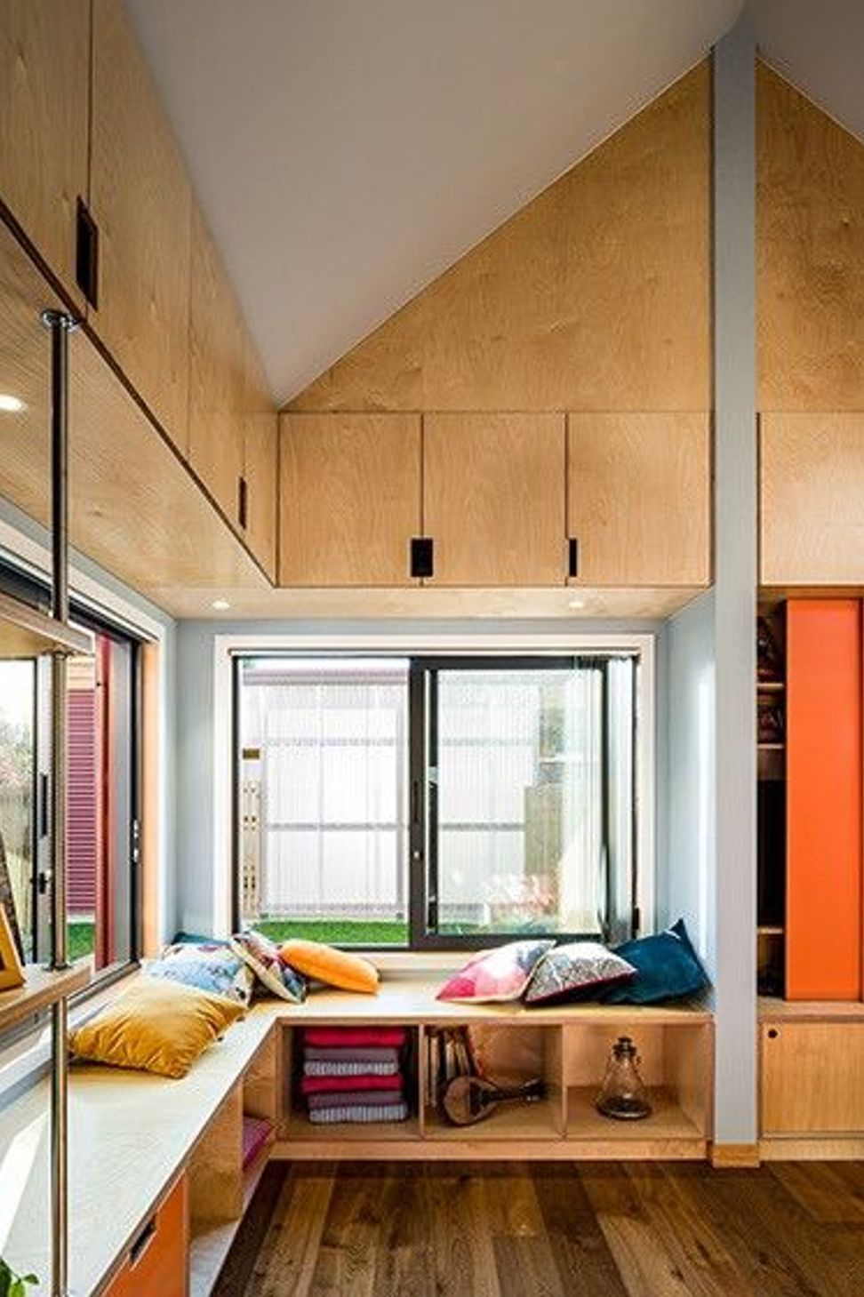 Internally, finishes focus on natural materials that will age well including timber overlay flooring in the living areas.