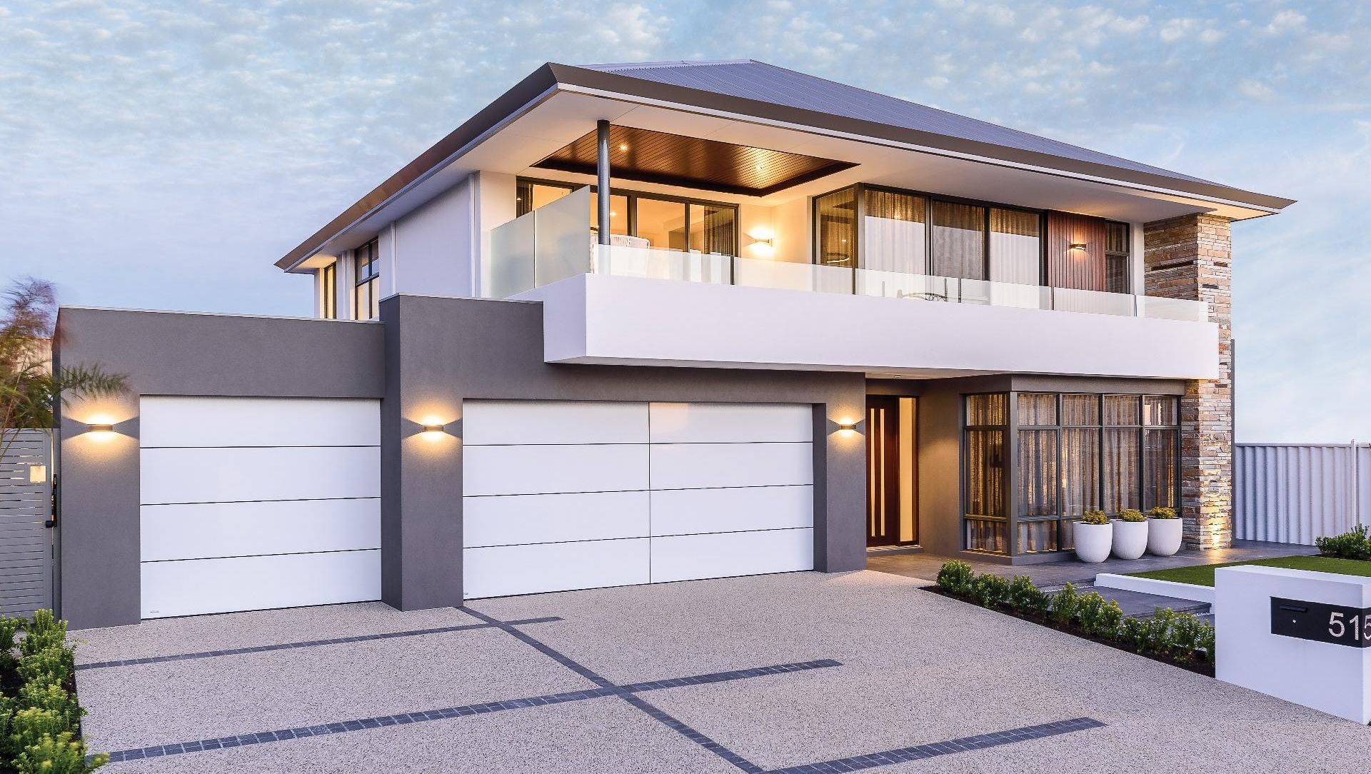 The Paragon Display Home banner