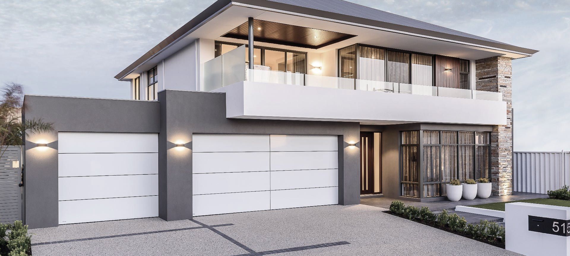 The Paragon Display Home banner