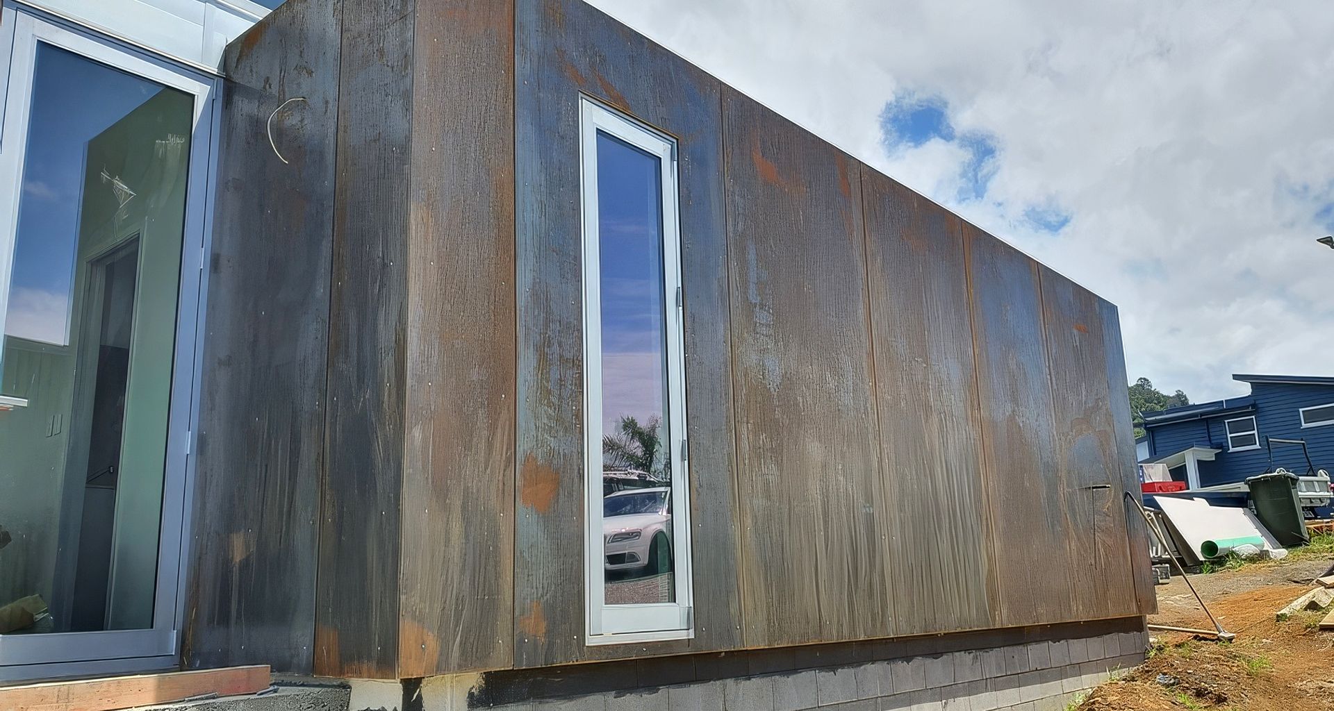 Corten Steel - Waihi banner