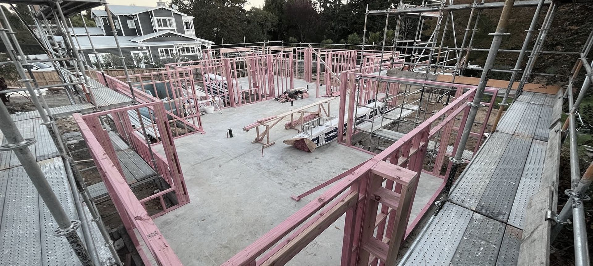 Greenhithe Construction Project banner
