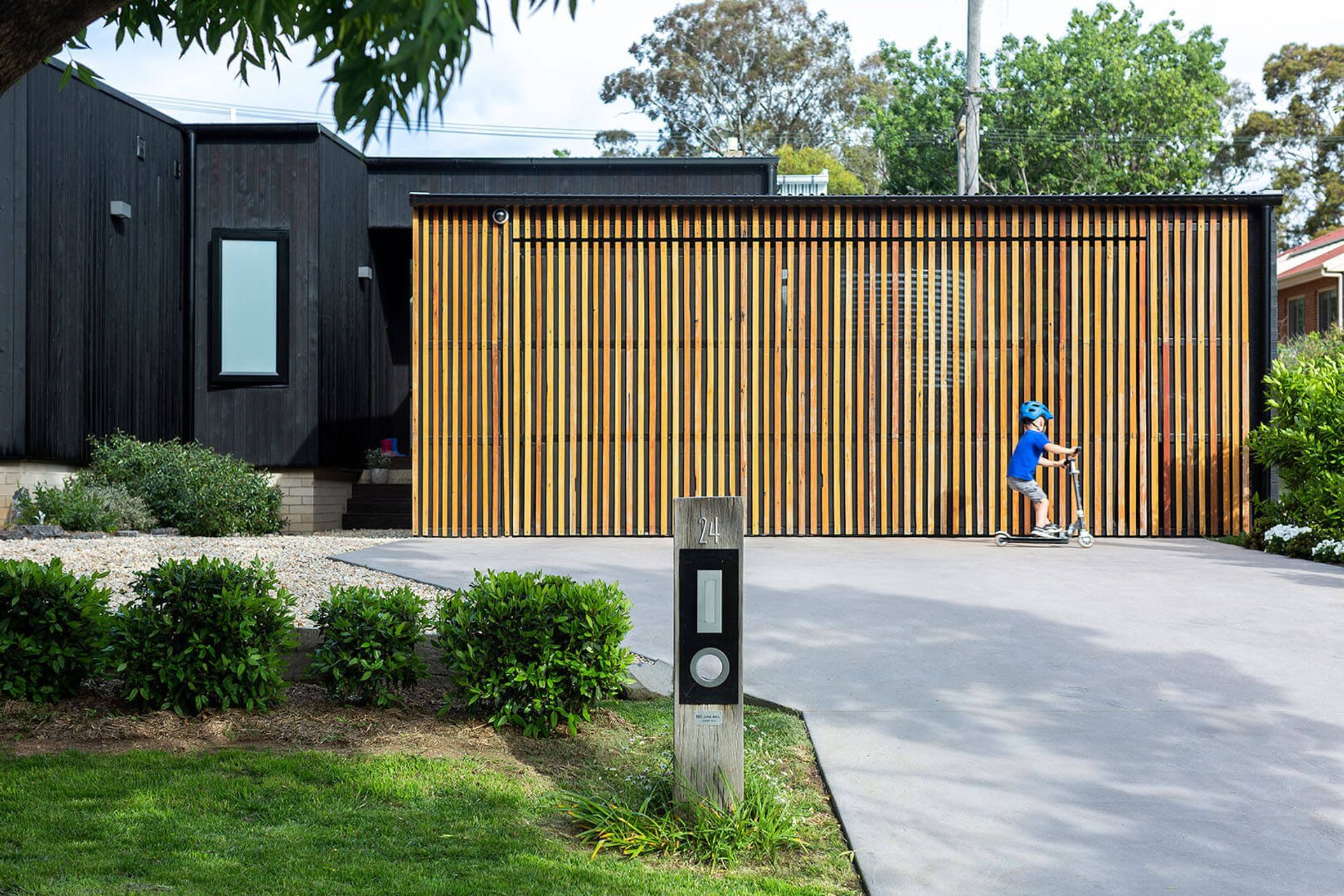 Charred Timber House