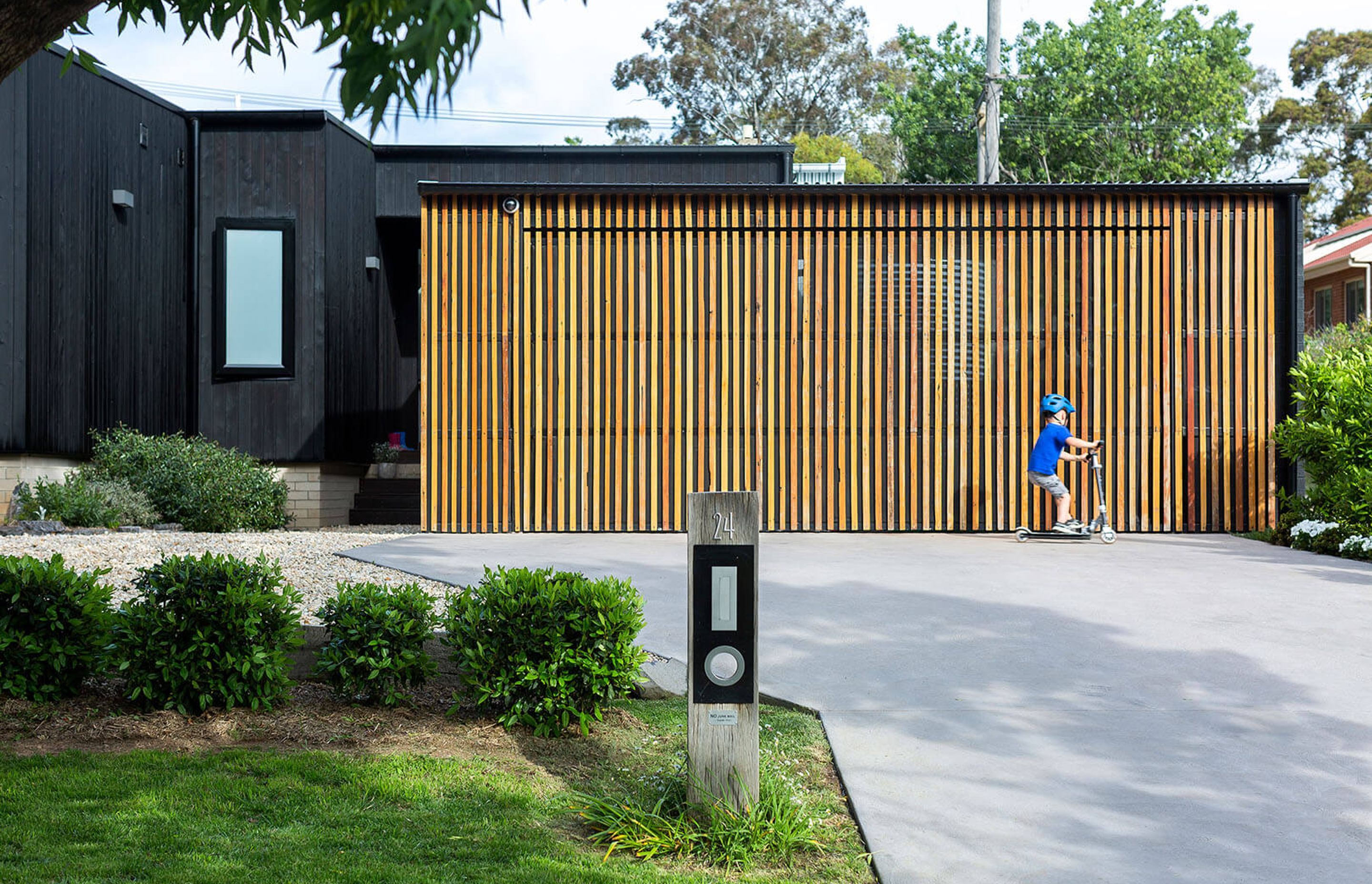 Charred Timber House
