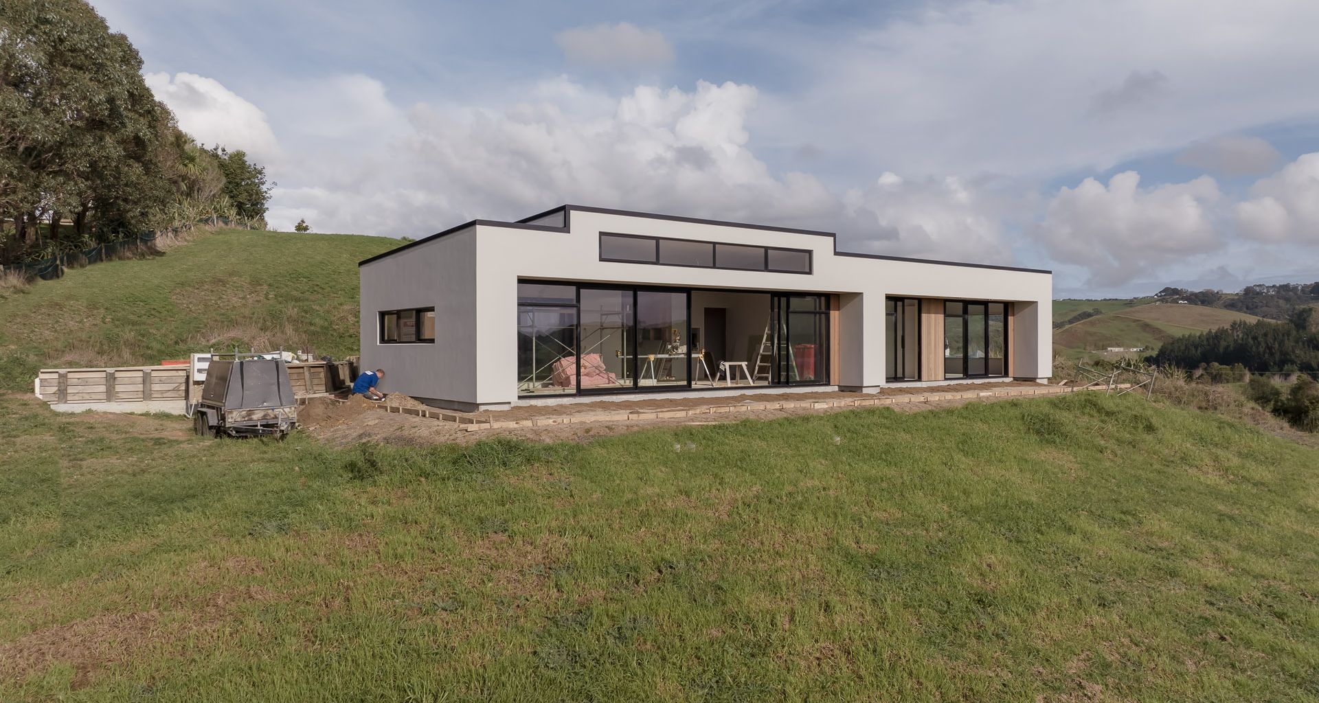 The Okete Residence, Okete, Raglan banner