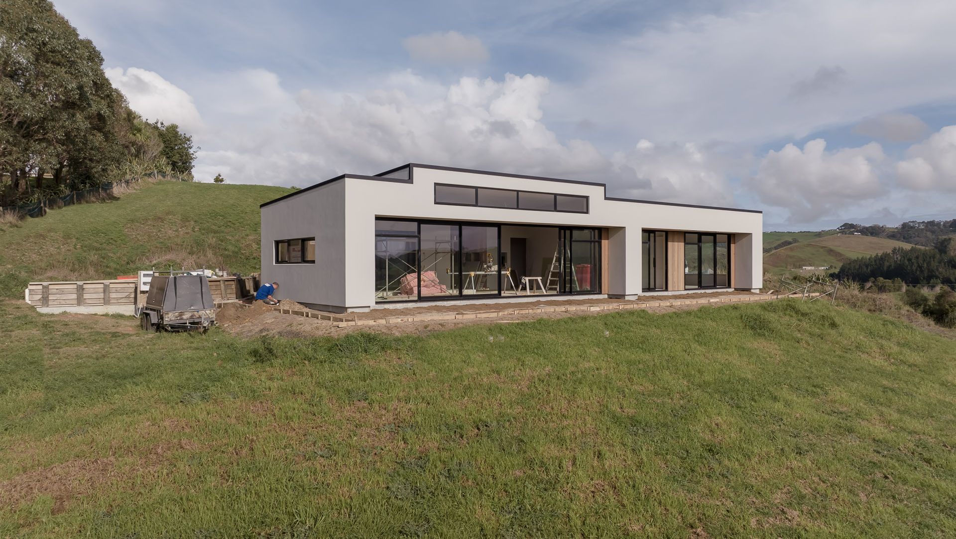 The Okete Residence, Okete, Raglan banner