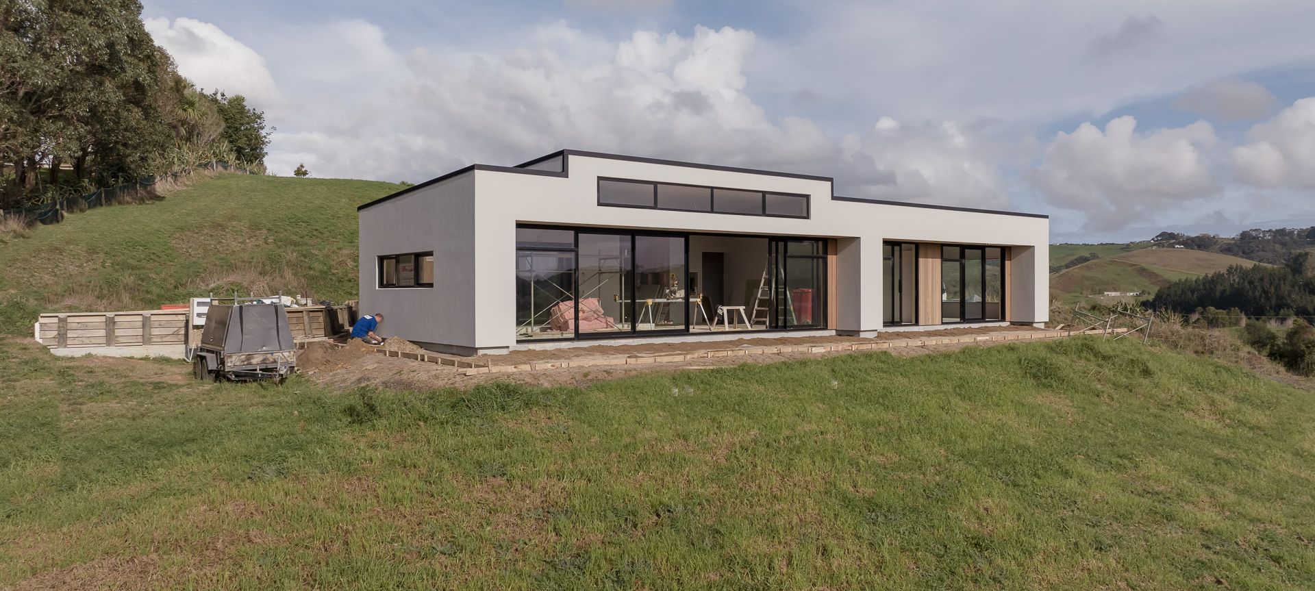 The Okete Residence, Okete, Raglan banner