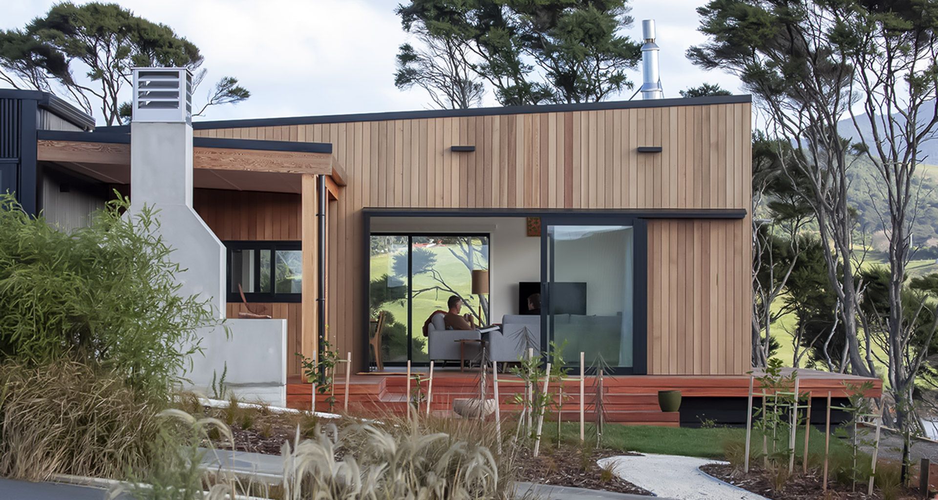 The Pekapeka Residence, Rangitahi Peninsula, Raglan banner