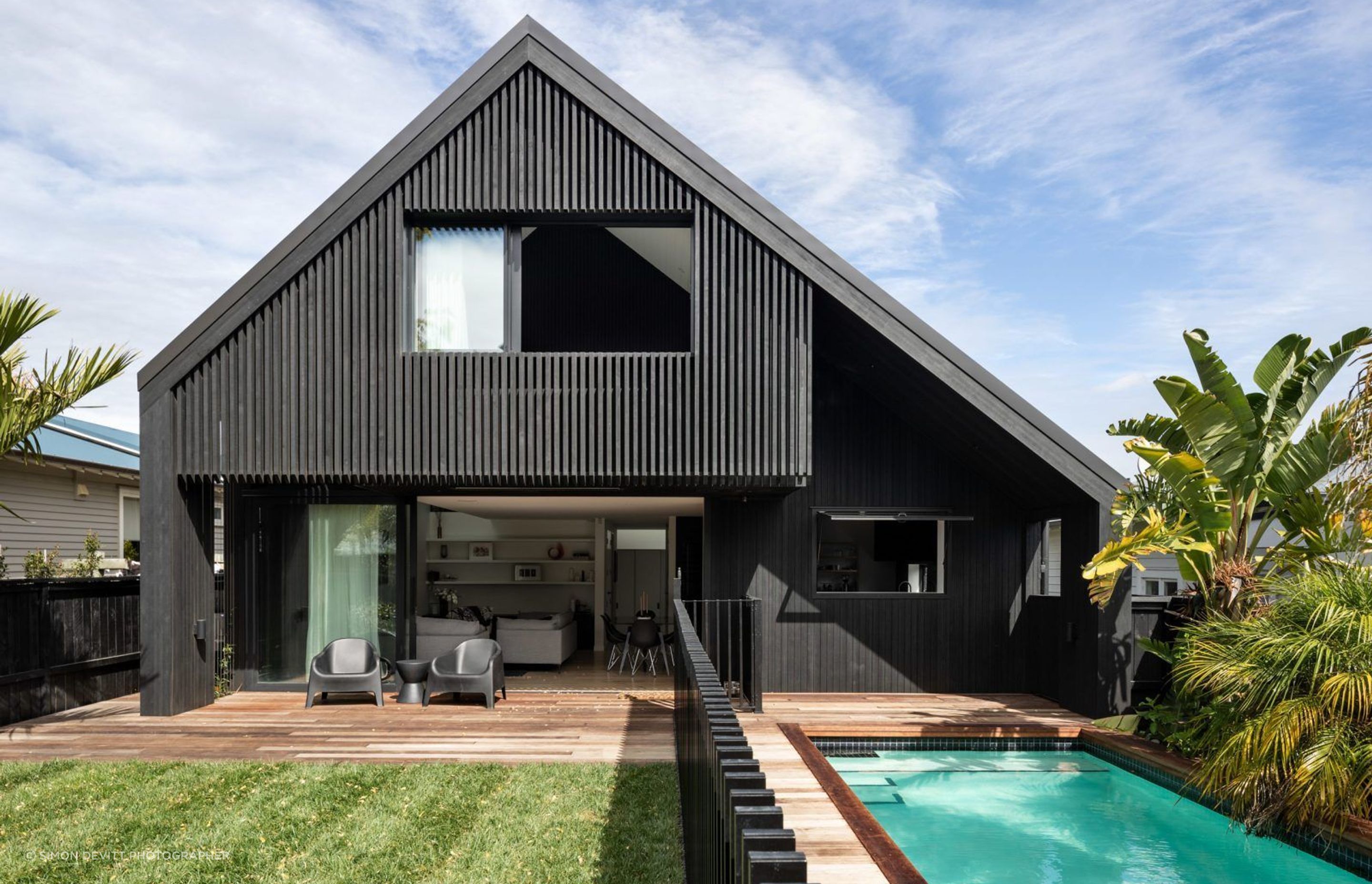 The new design achieves perfect indoor-outdoor connections.