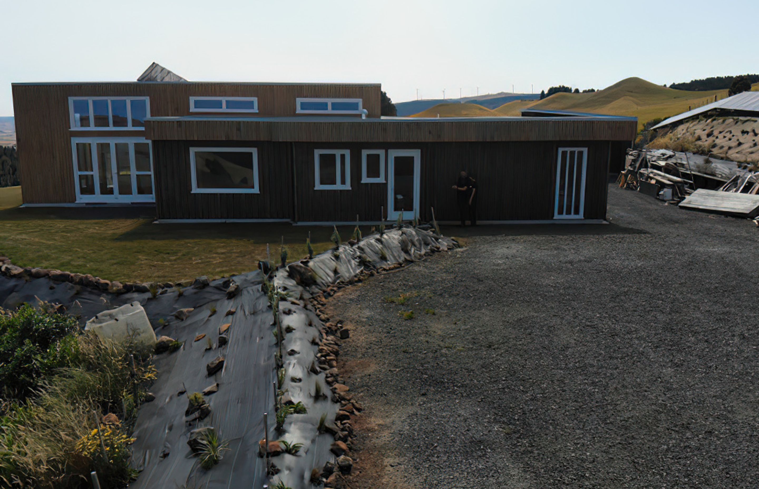 Airtightness Membrane Helps Protect Skillion Roof