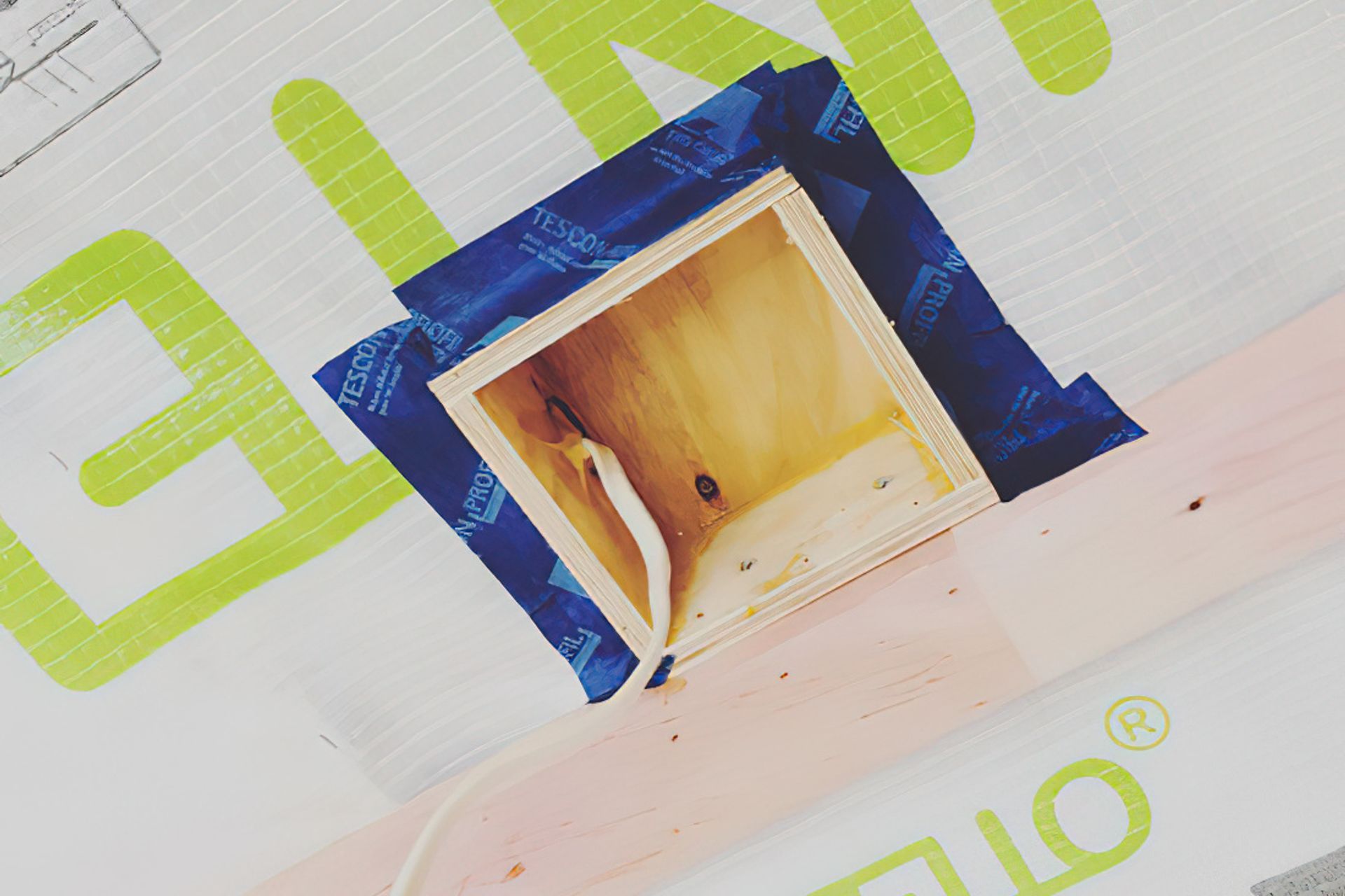 Airtightness Membrane Helps Protect Skillion Roof