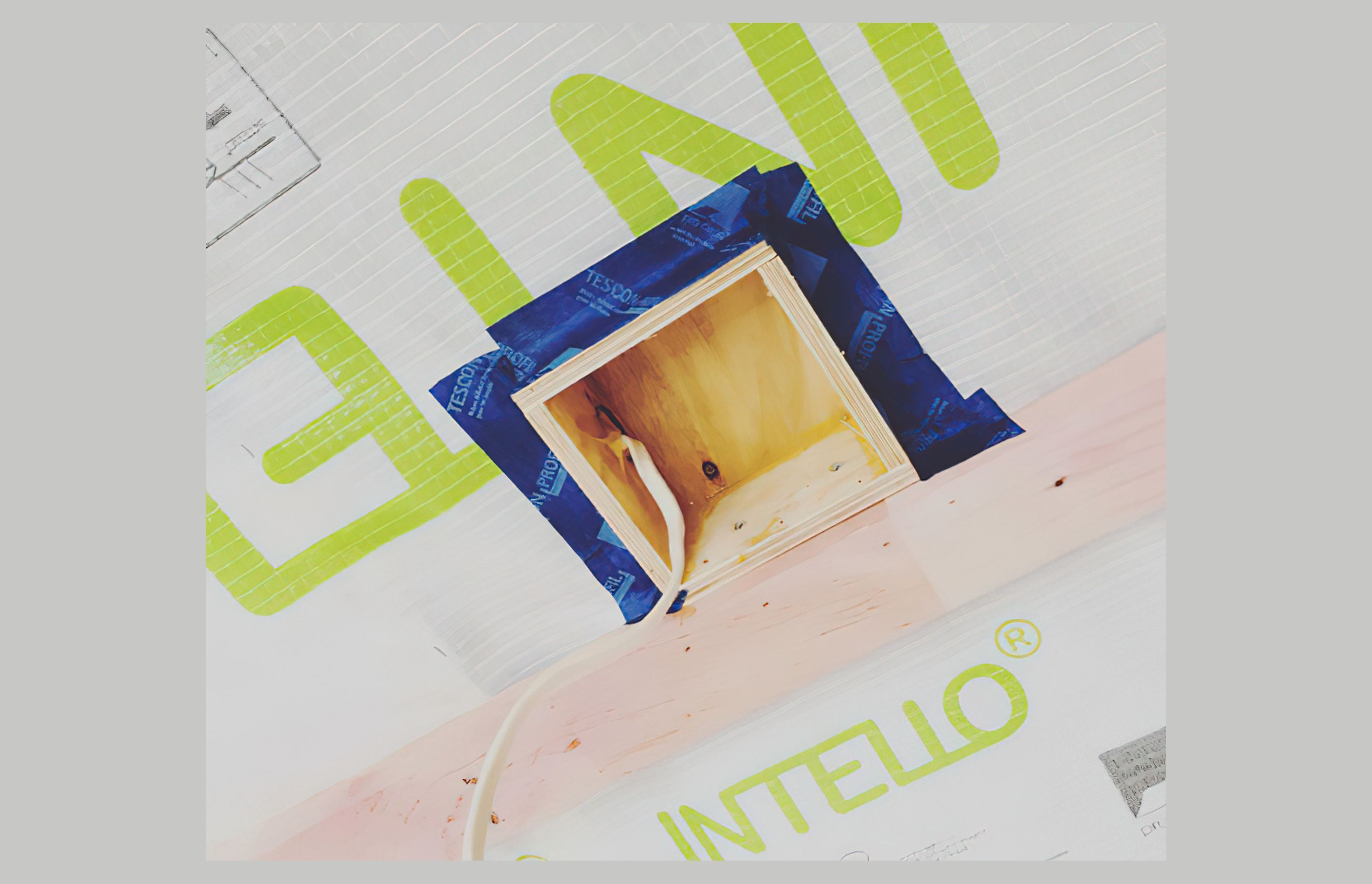 Airtightness Membrane Helps Protect Skillion Roof