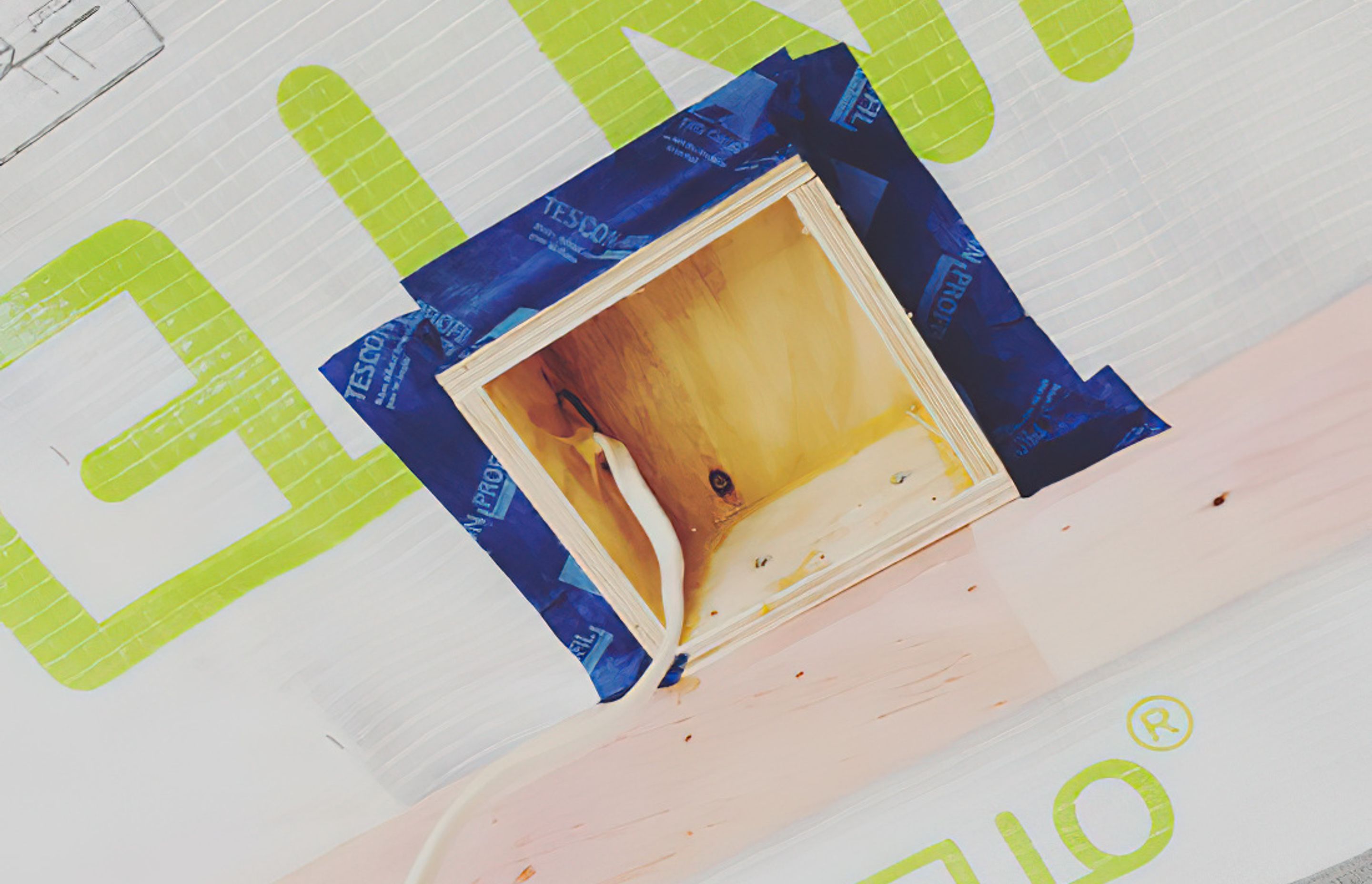 Airtightness Membrane Helps Protect Skillion Roof