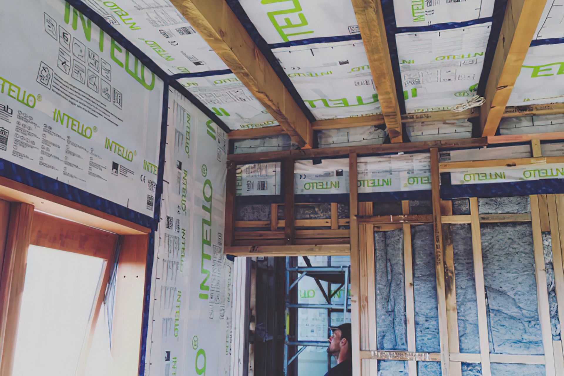 Airtightness Membrane Helps Protect Skillion Roof