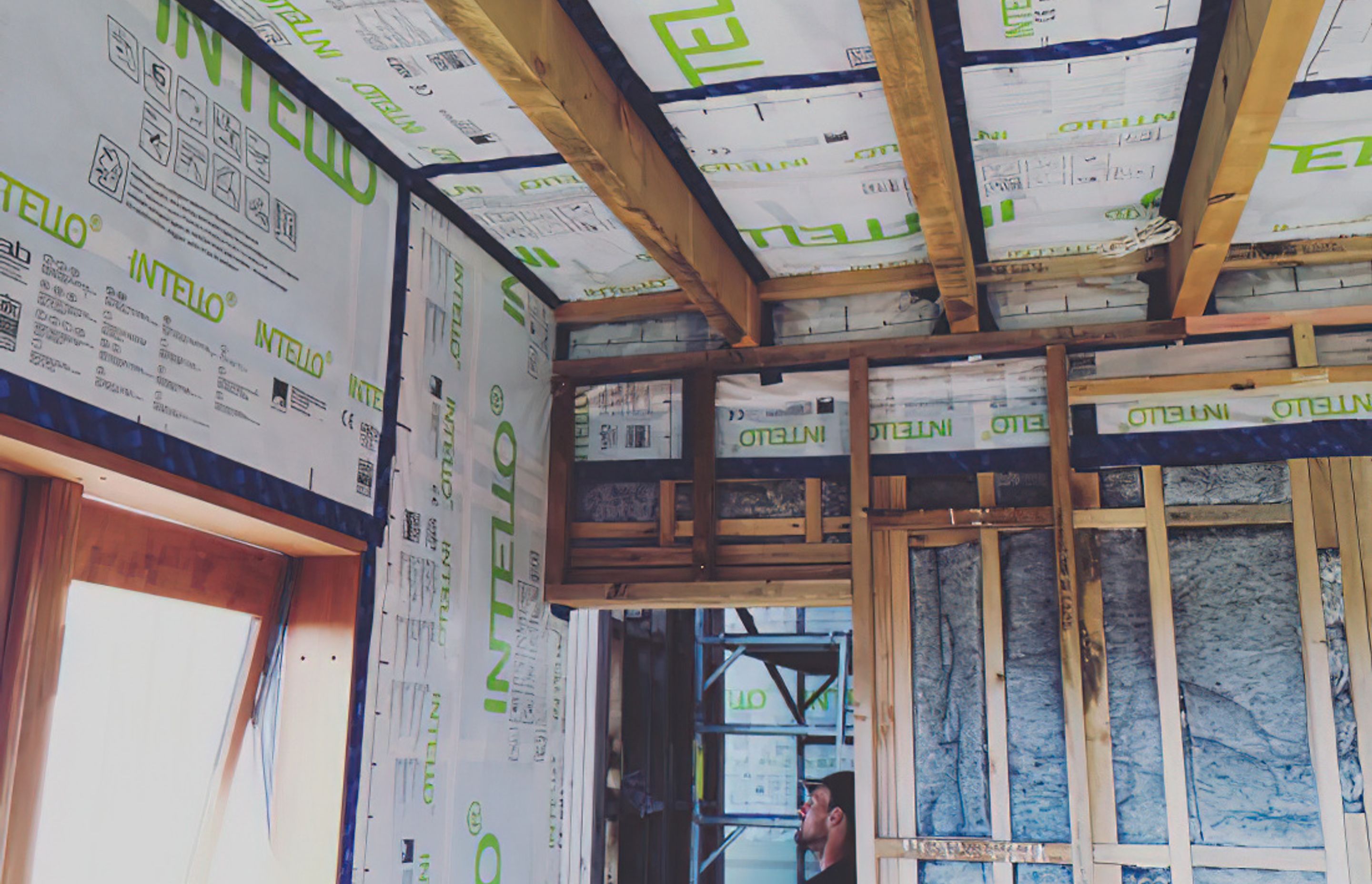 Airtightness Membrane Helps Protect Skillion Roof