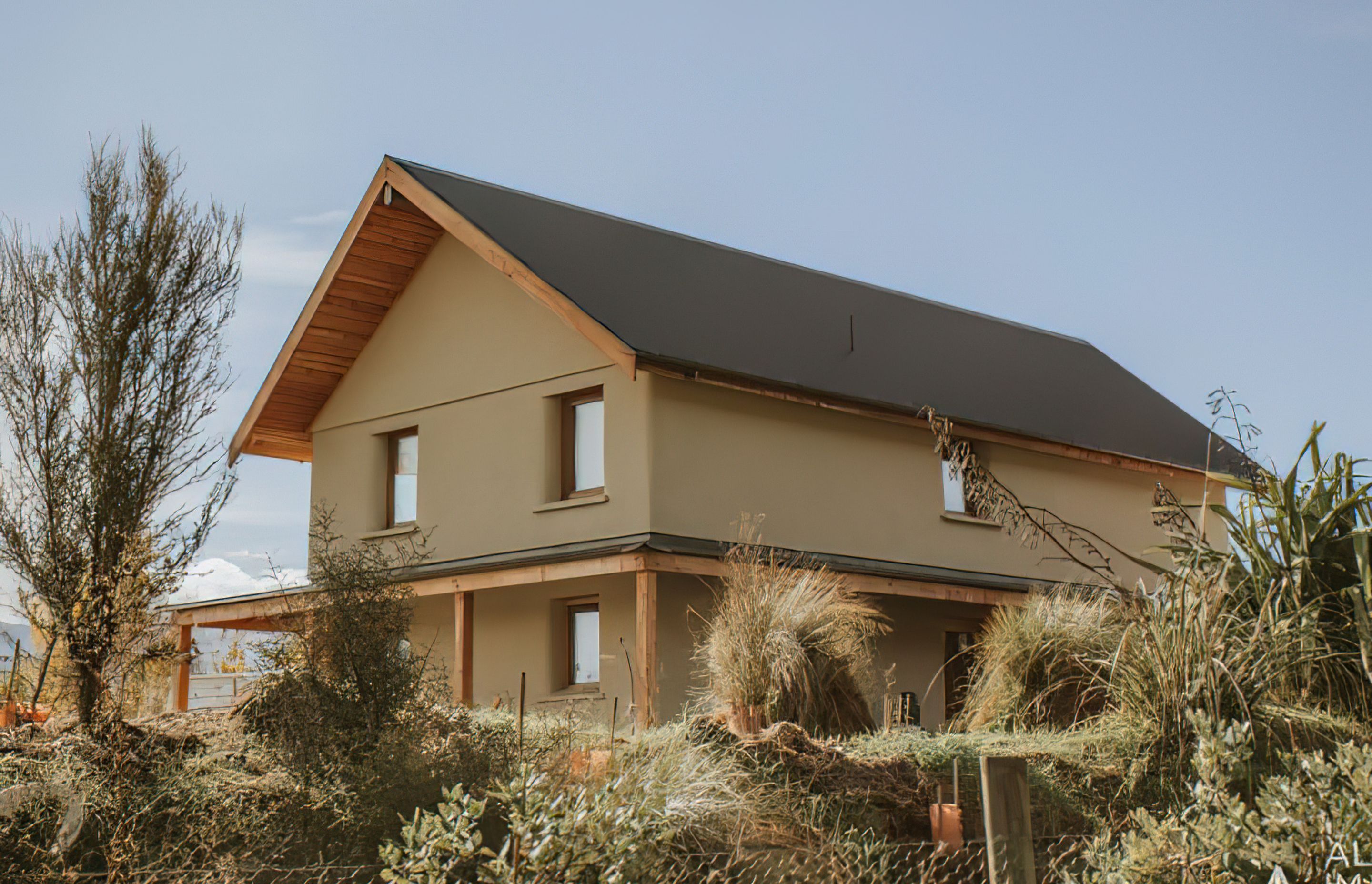 Airtightness for NZ's First Straw Bale Passive House