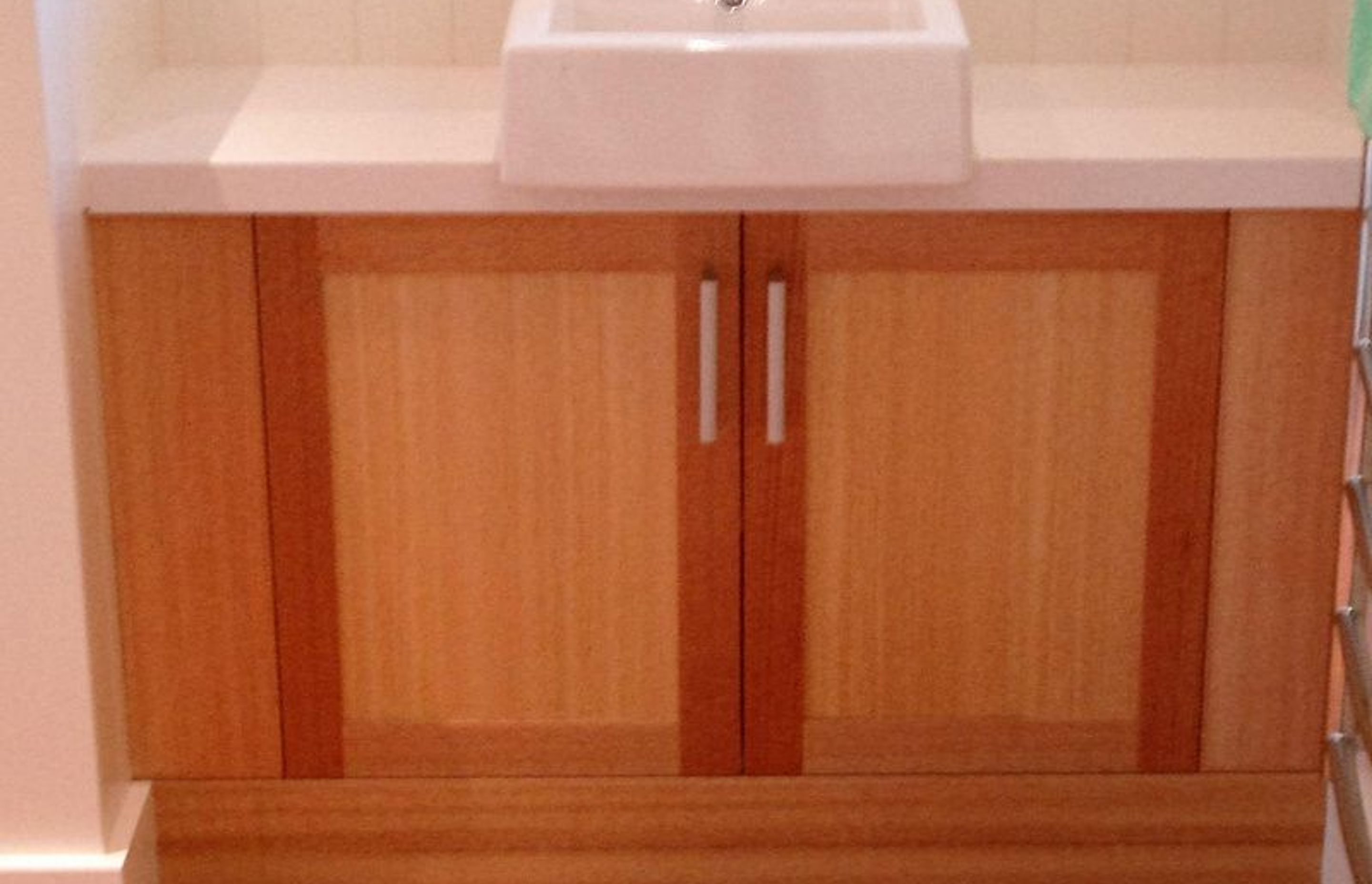 Modern bathroom vanity