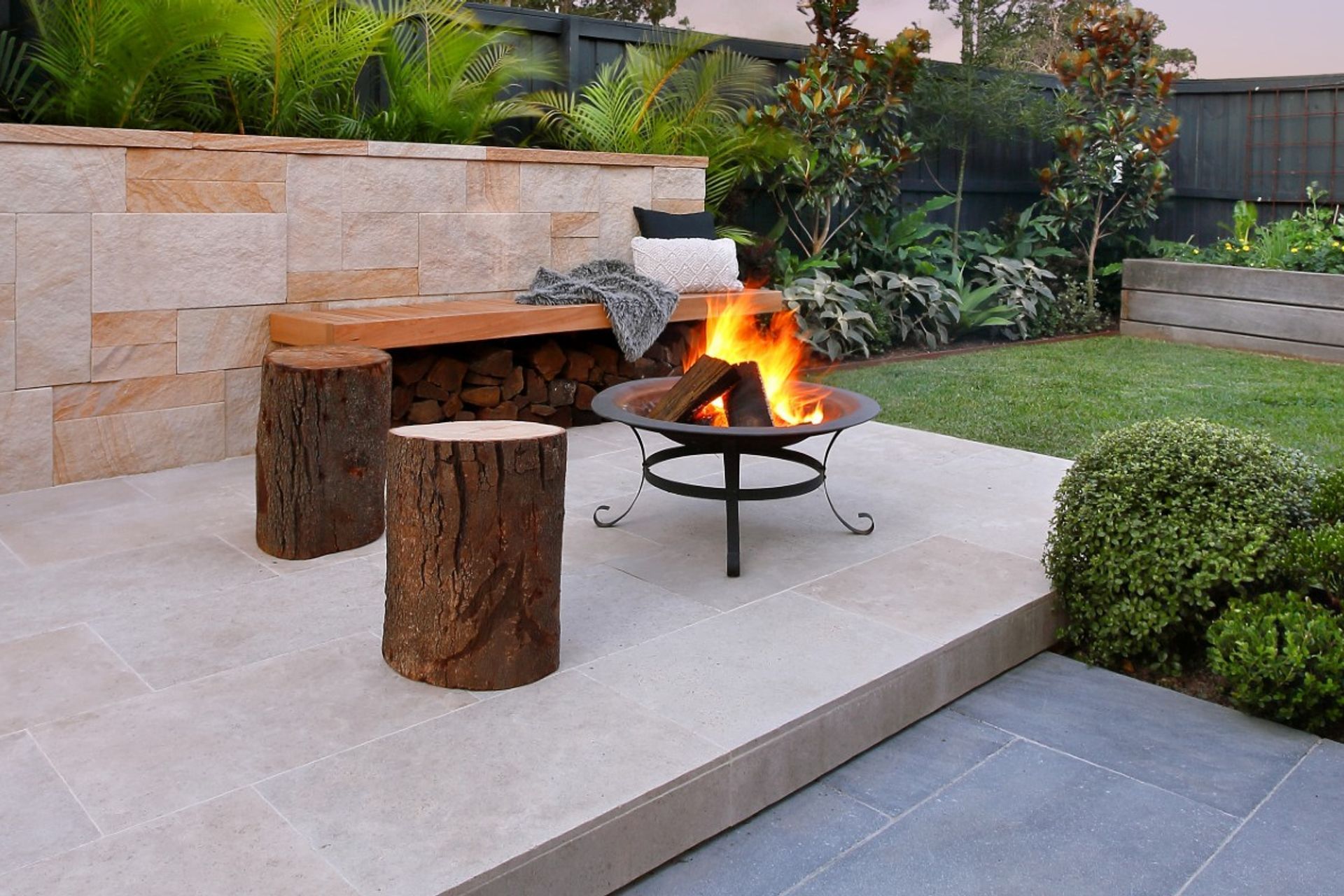 Lavarosa Limestone | Icreate Landscape & Design | Exotic Nurseries