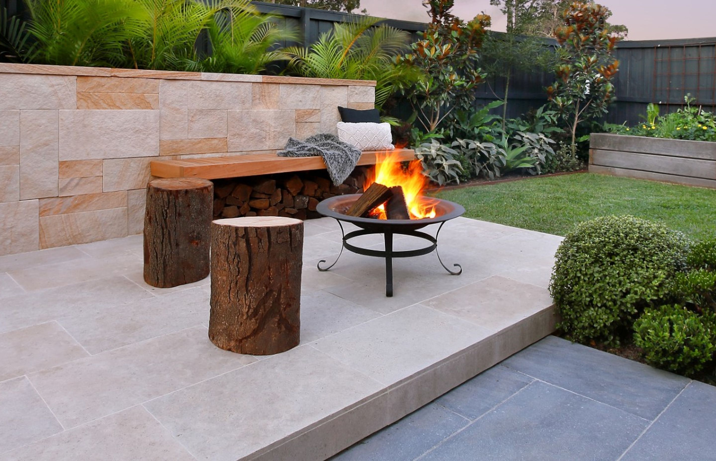 Lavarosa Limestone | Icreate Landscape &amp; Design | Exotic Nurseries