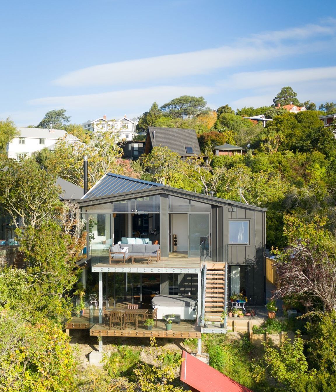 Folded Roof Home