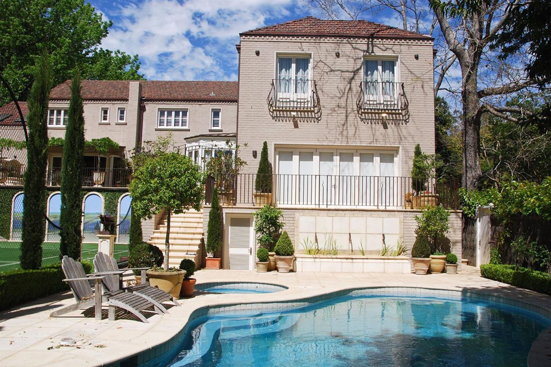 warrawee - french provincial style home