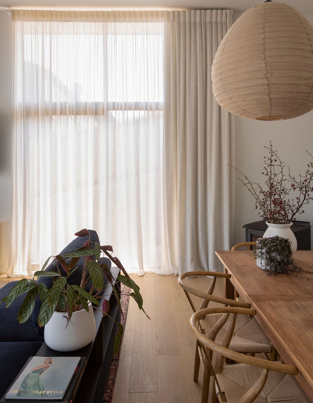 Floor to ceiling drapes, Stacey Gillies Interior Designer
