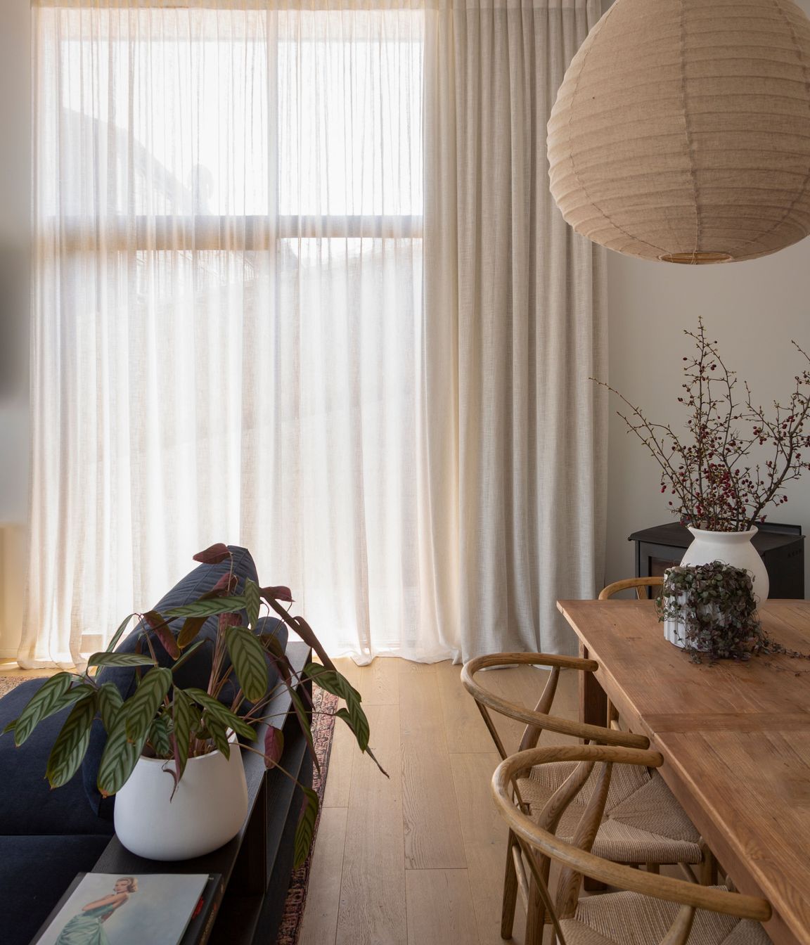 Floor to ceiling drapes, Stacey Gillies Interior Designer