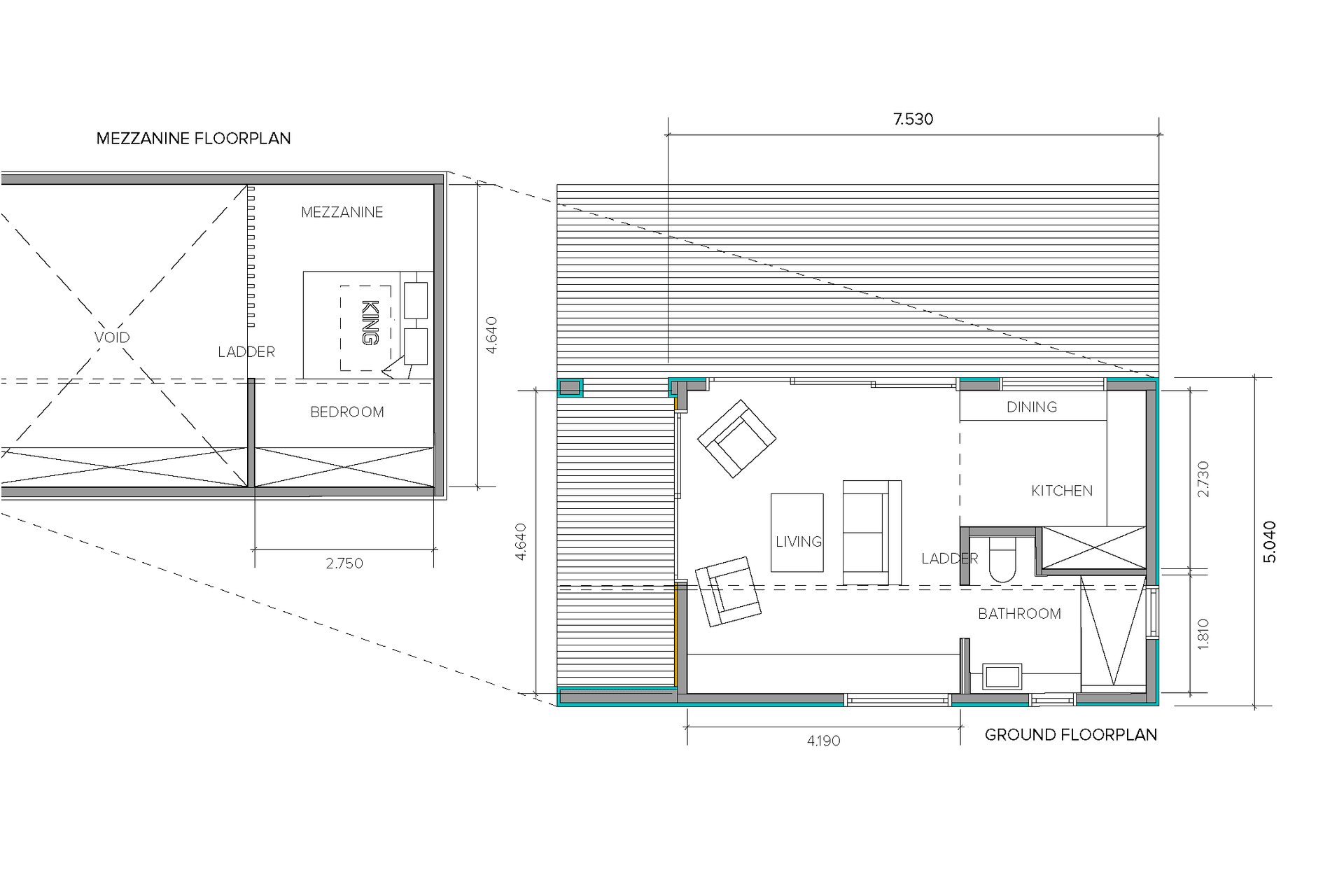 Home Plan Range EVELYN MEZZ BDRM