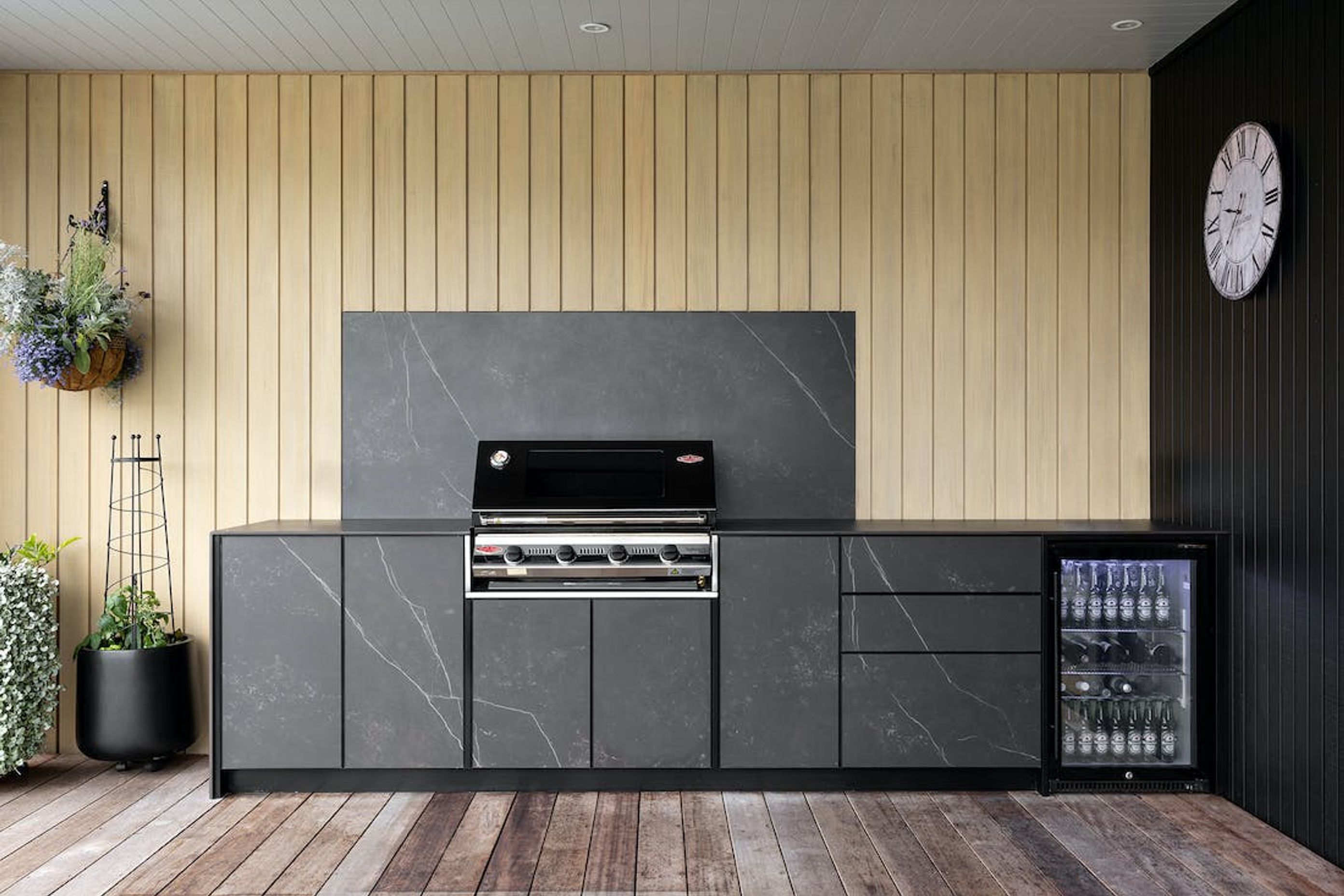 Two Dekton Colours To Match Wood In Kitchens &amp; Bathrooms