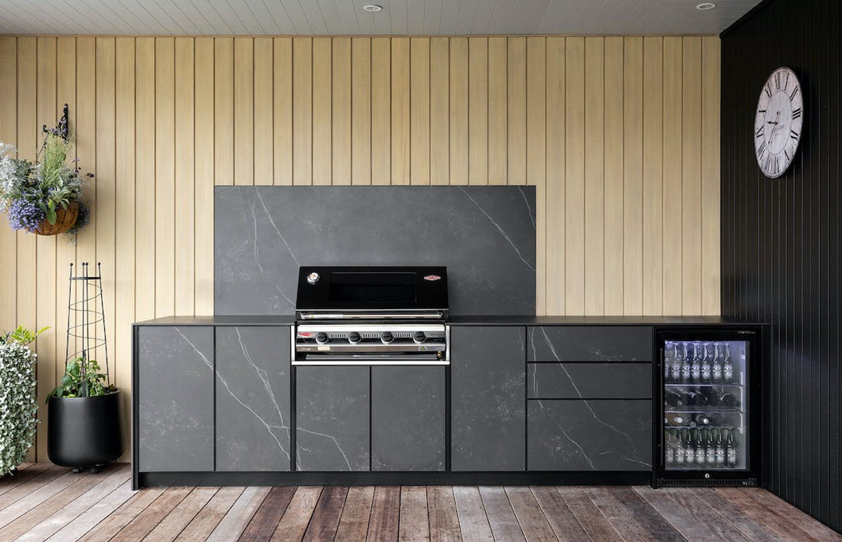 Two Dekton Colours To Match Wood In Kitchens & Bathrooms