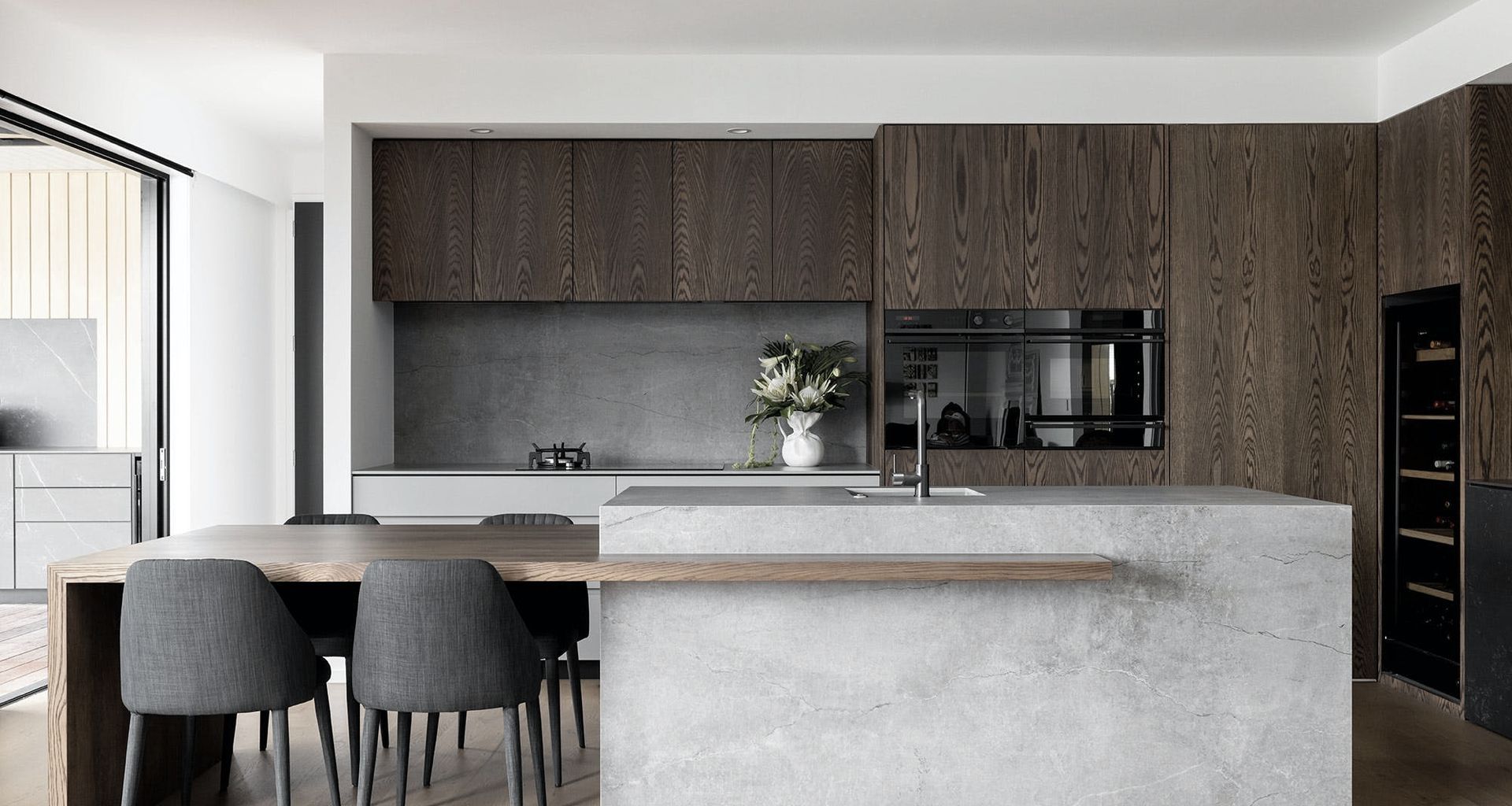 Two Dekton Colours To Match Wood In Kitchens & Bathrooms banner