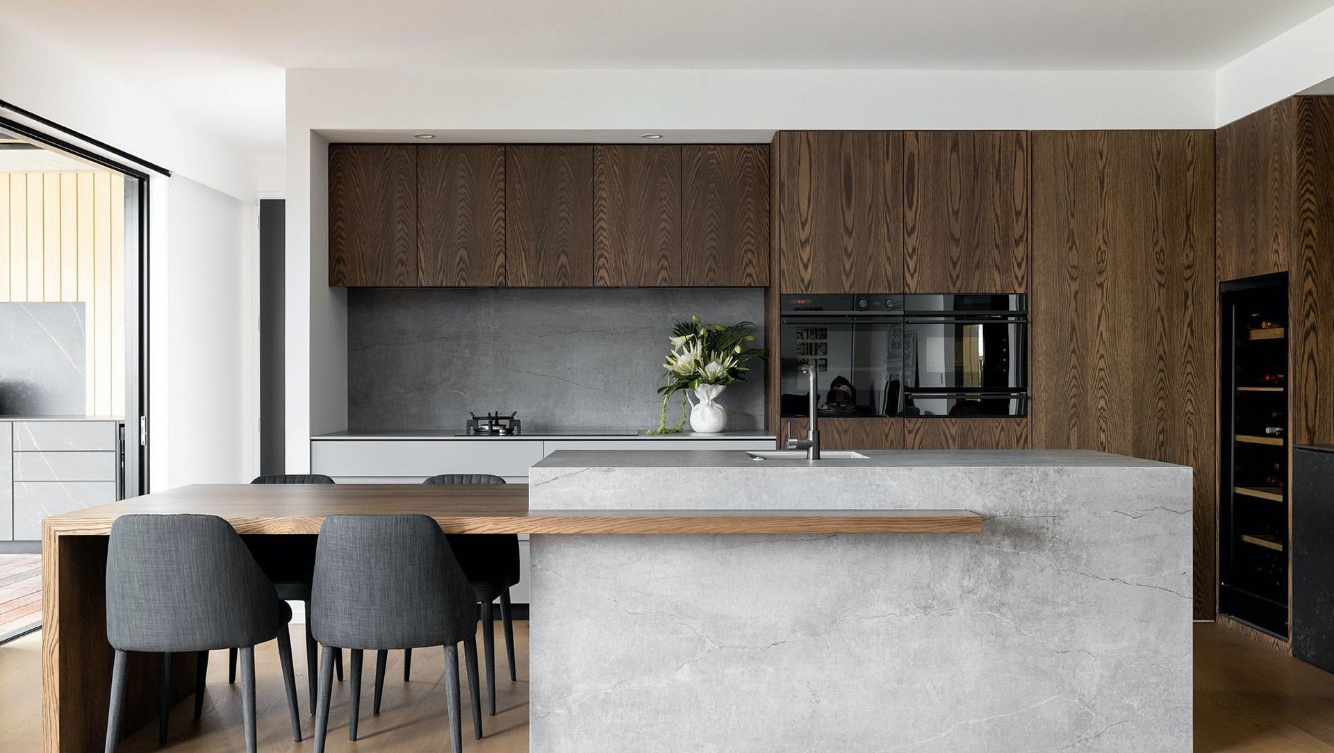 Two Dekton Colours To Match Wood In Kitchens & Bathrooms banner