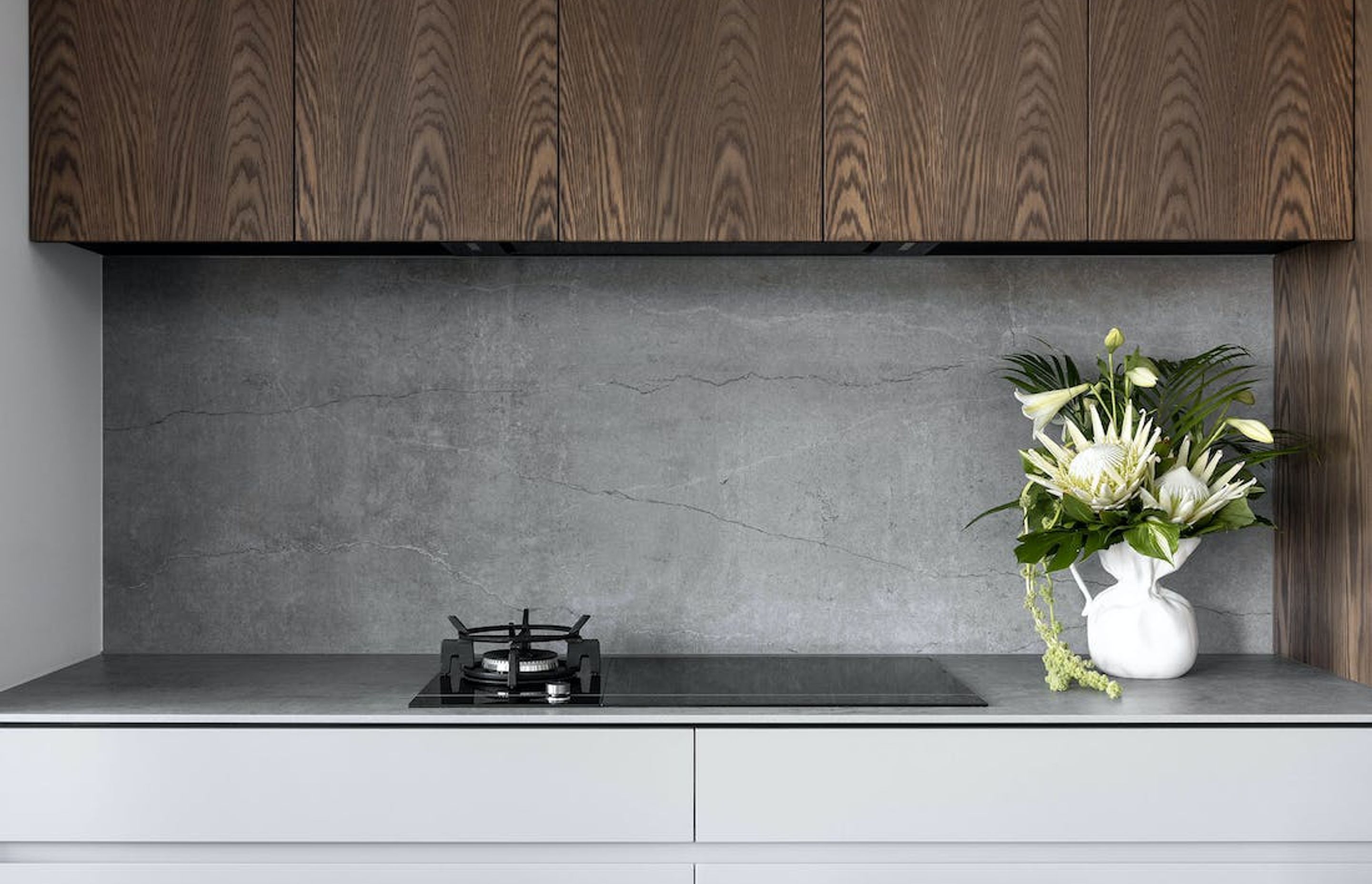 Two Dekton Colours To Match Wood In Kitchens &amp; Bathrooms