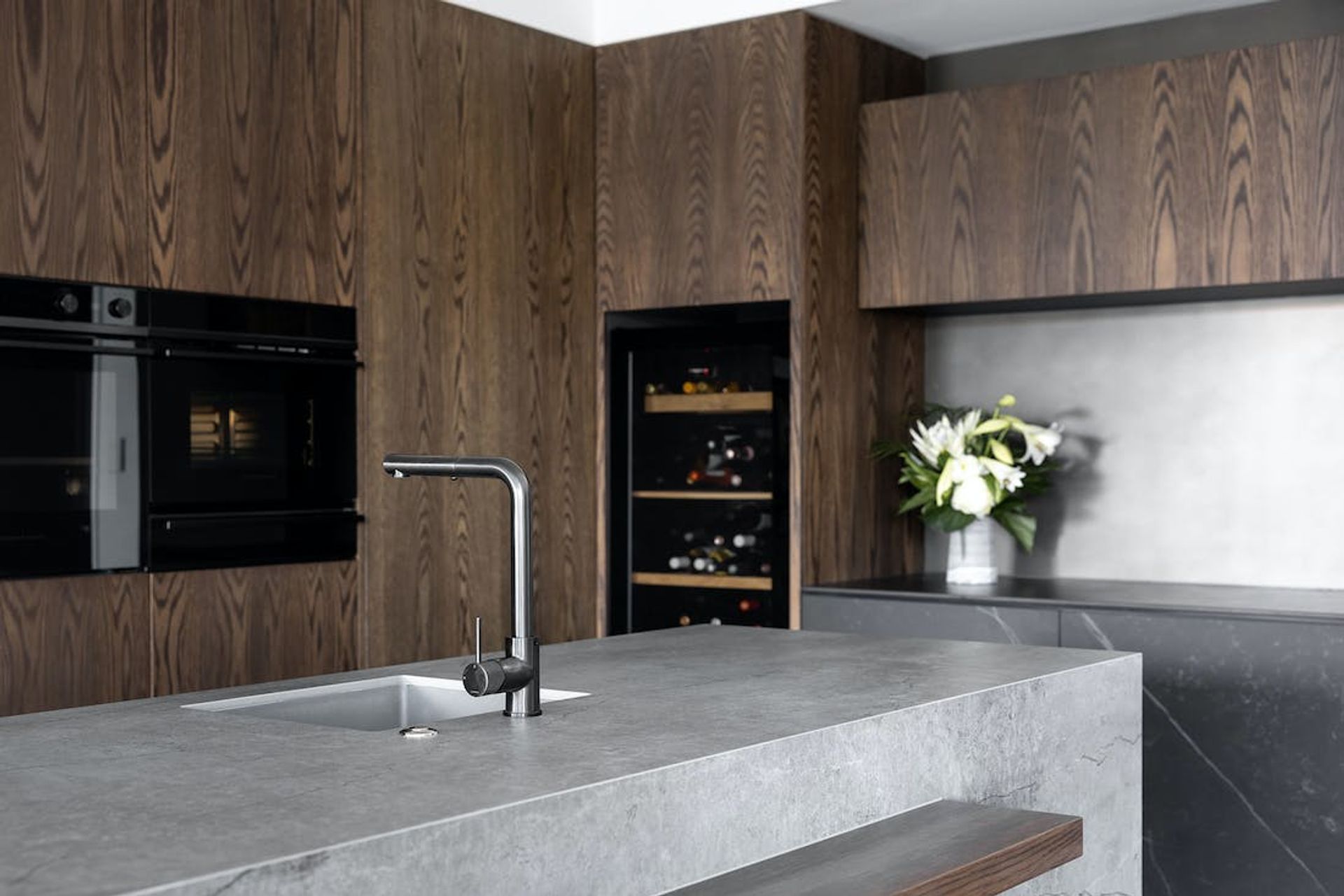 Two Dekton Colours To Match Wood In Kitchens & Bathrooms