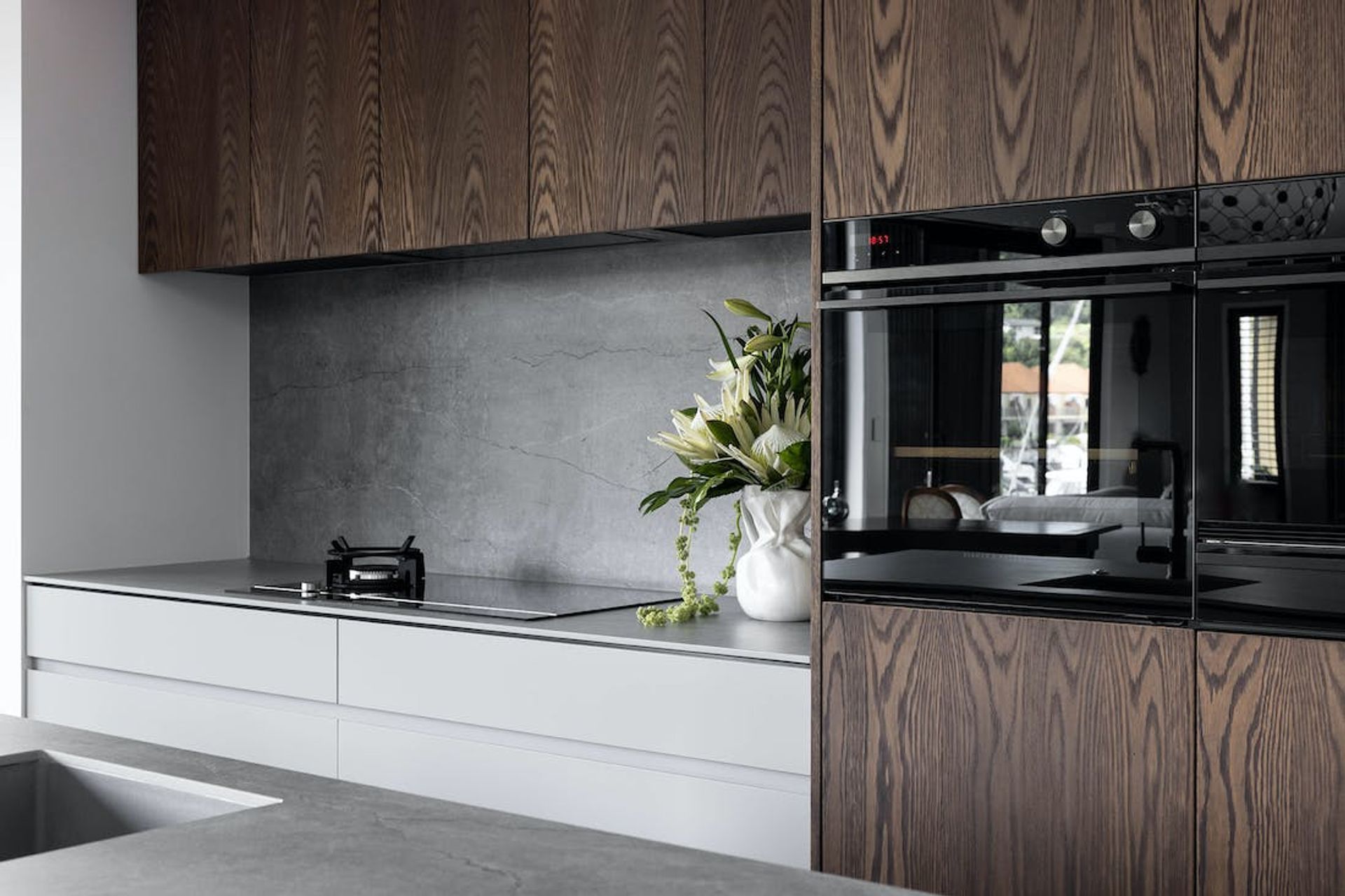 Two Dekton Colours To Match Wood In Kitchens & Bathrooms