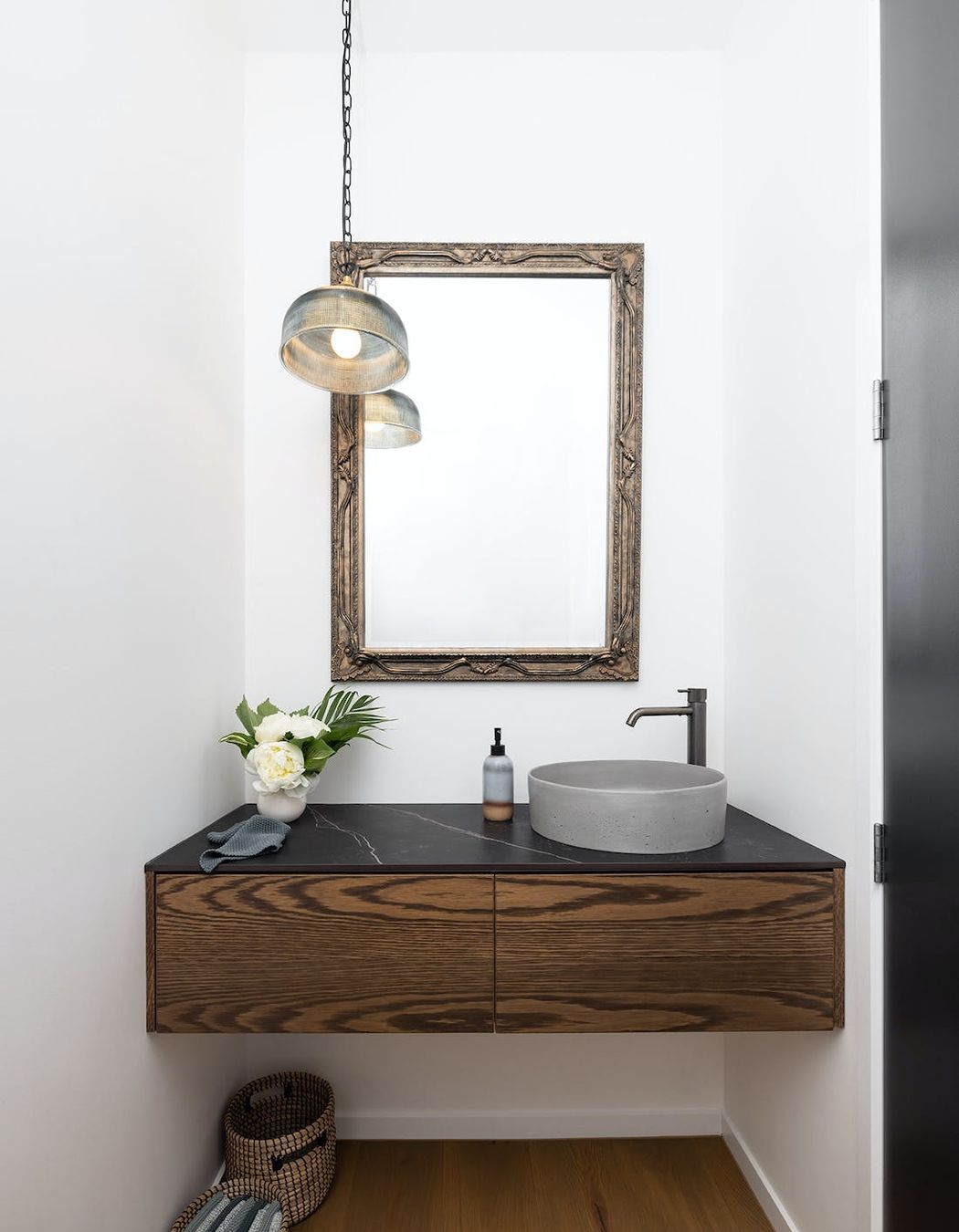 Two Dekton Colours To Match Wood In Kitchens & Bathrooms