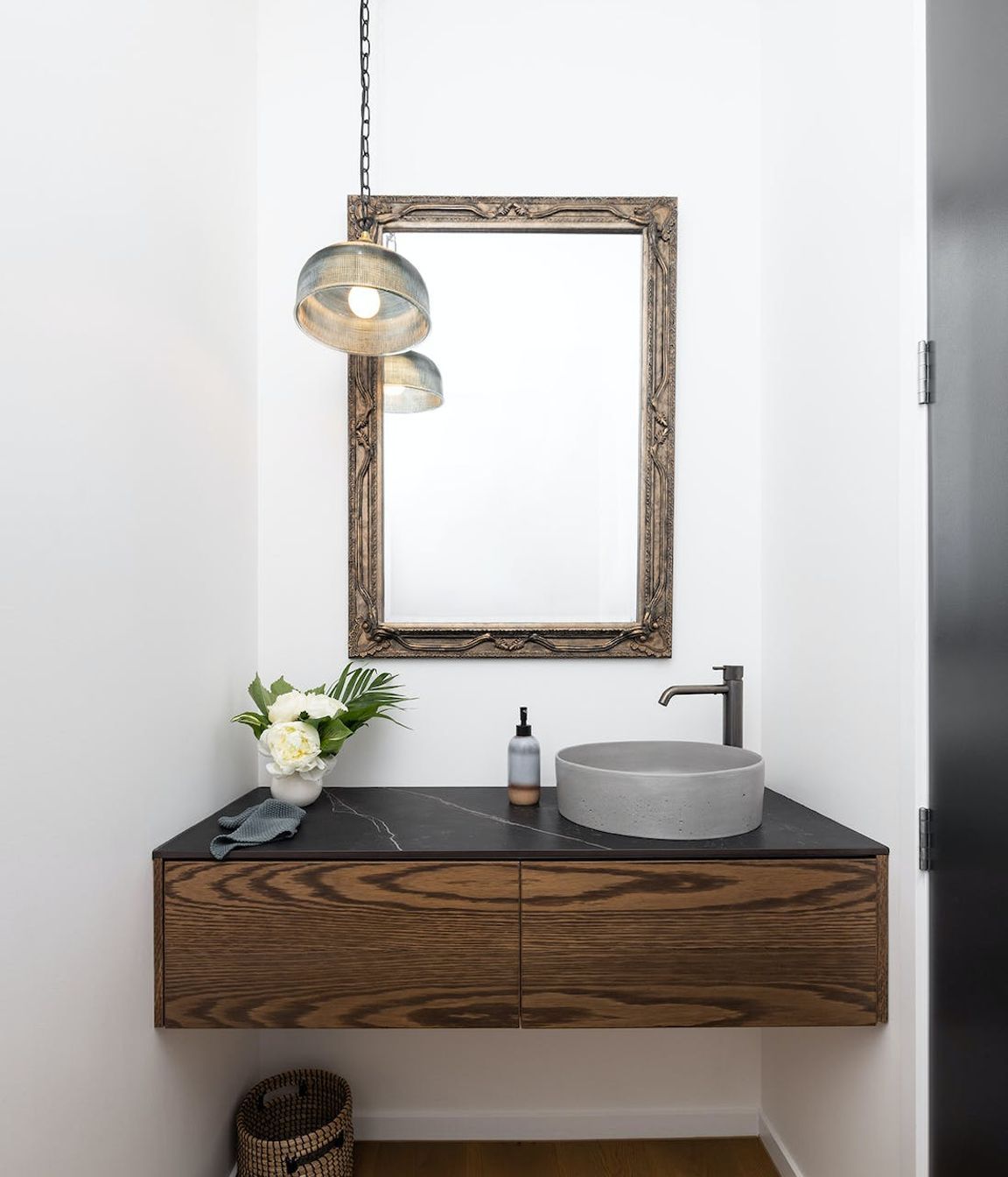 Two Dekton Colours To Match Wood In Kitchens &amp; Bathrooms