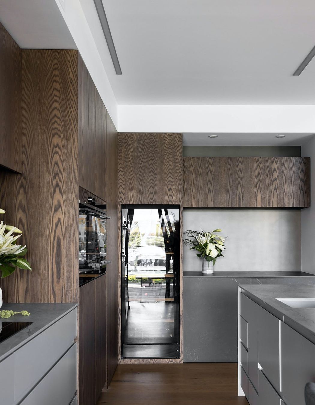 Two Dekton Colours To Match Wood In Kitchens & Bathrooms