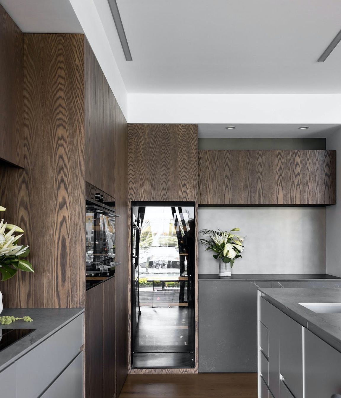 Two Dekton Colours To Match Wood In Kitchens &amp; Bathrooms