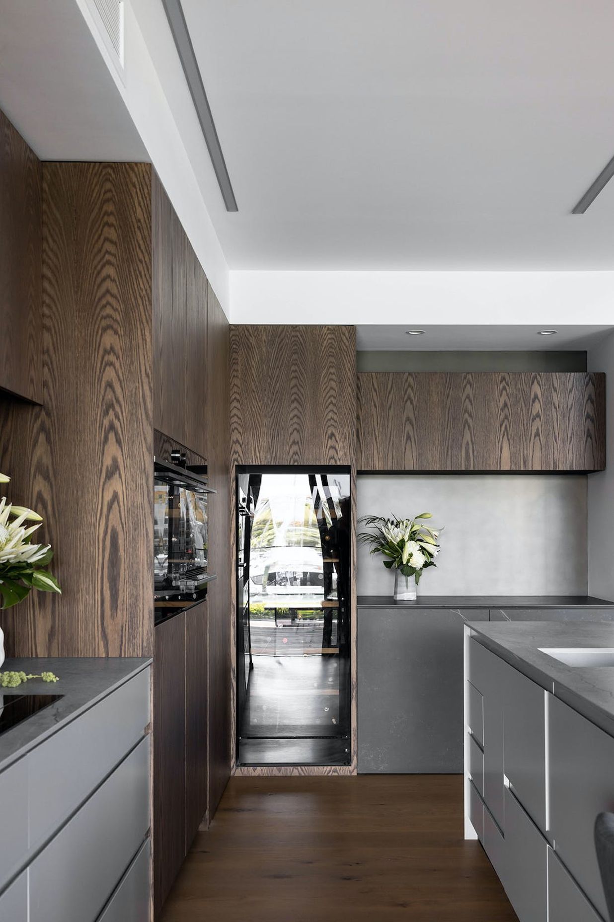 Two Dekton Colours To Match Wood In Kitchens &amp; Bathrooms
