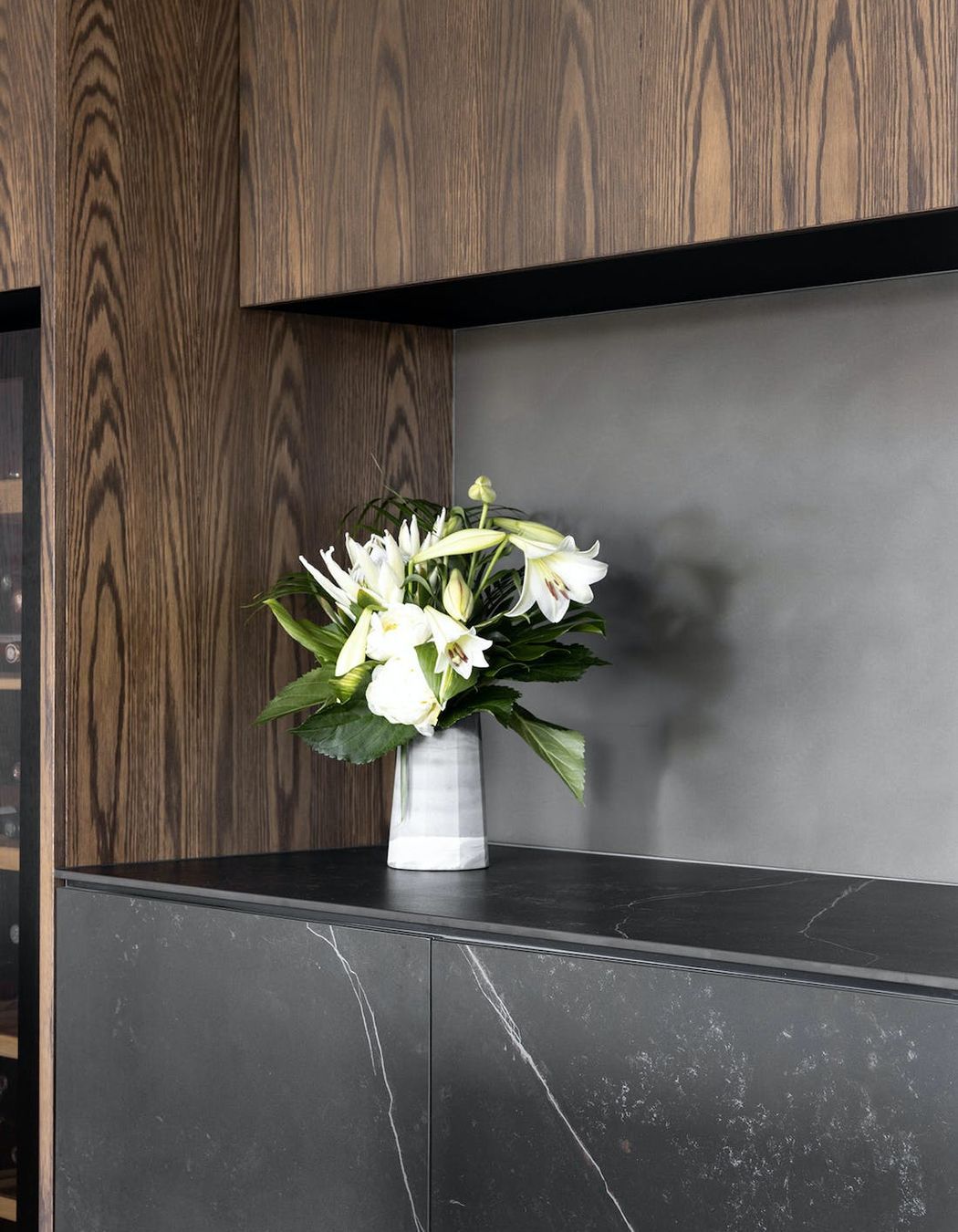 Two Dekton Colours To Match Wood In Kitchens & Bathrooms