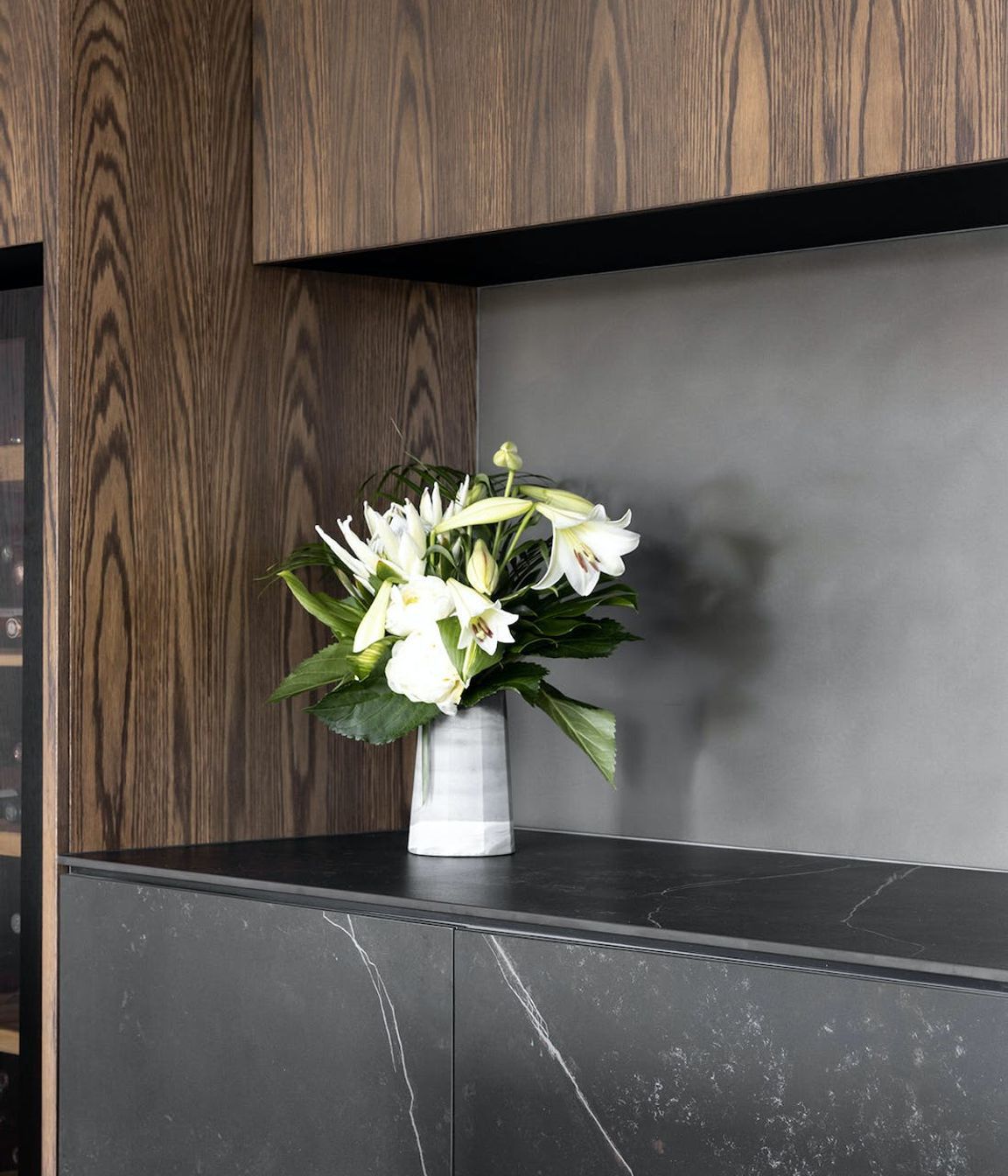 Two Dekton Colours To Match Wood In Kitchens &amp; Bathrooms