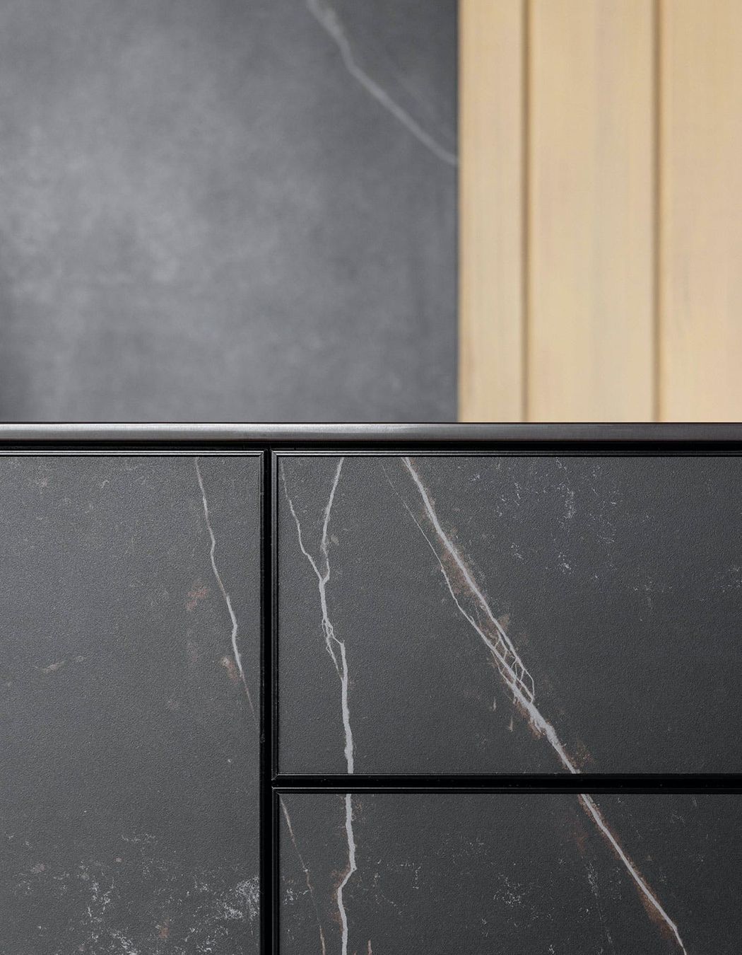 Two Dekton Colours To Match Wood In Kitchens & Bathrooms