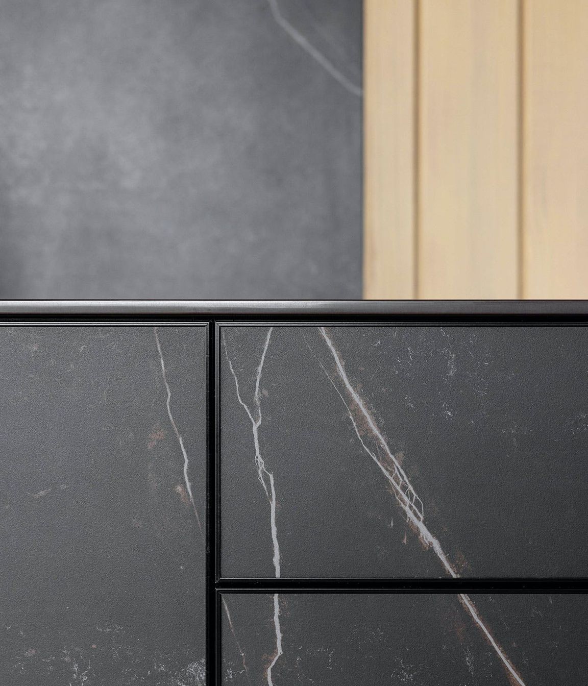 Two Dekton Colours To Match Wood In Kitchens &amp; Bathrooms
