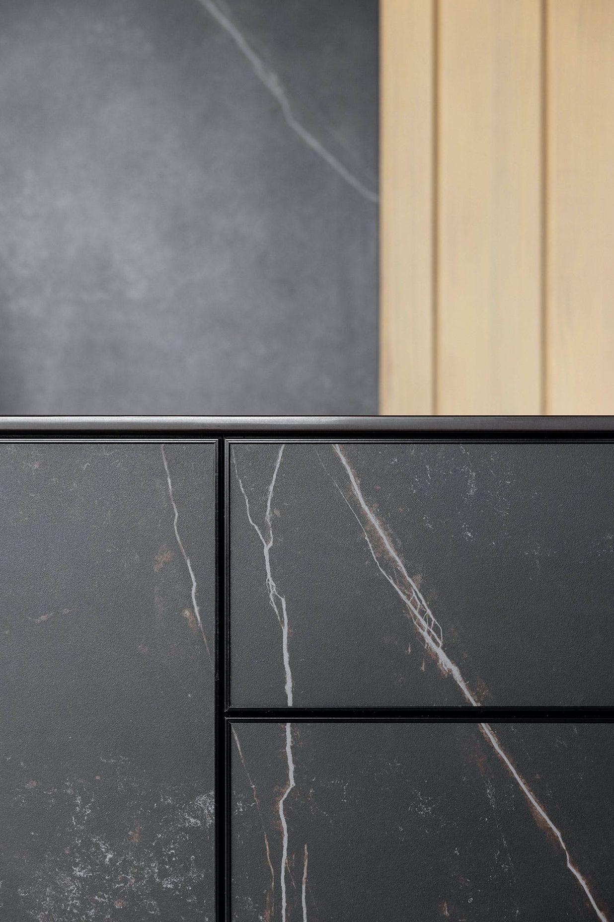 Two Dekton Colours To Match Wood In Kitchens &amp; Bathrooms