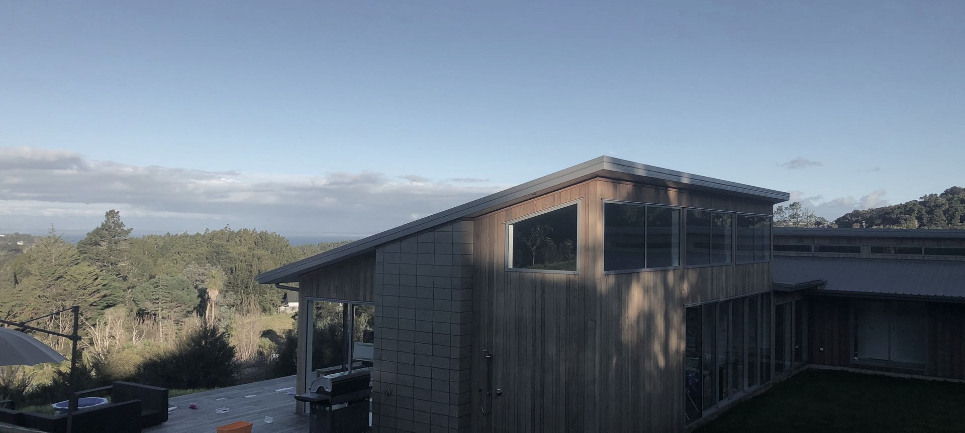 Huia Road banner