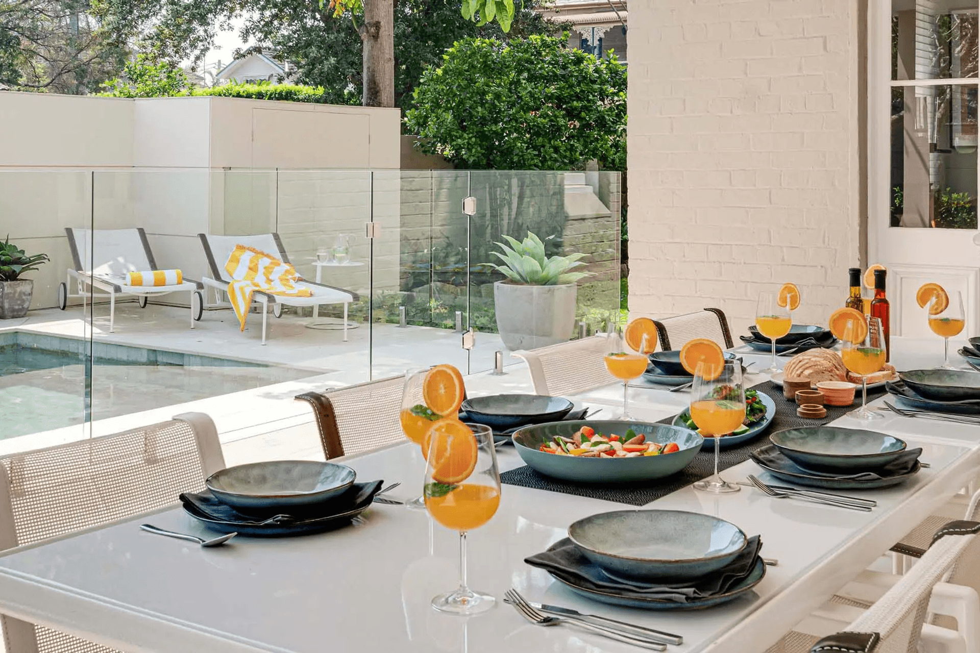 Tavira Limestone Alfresco |  Gardner Design