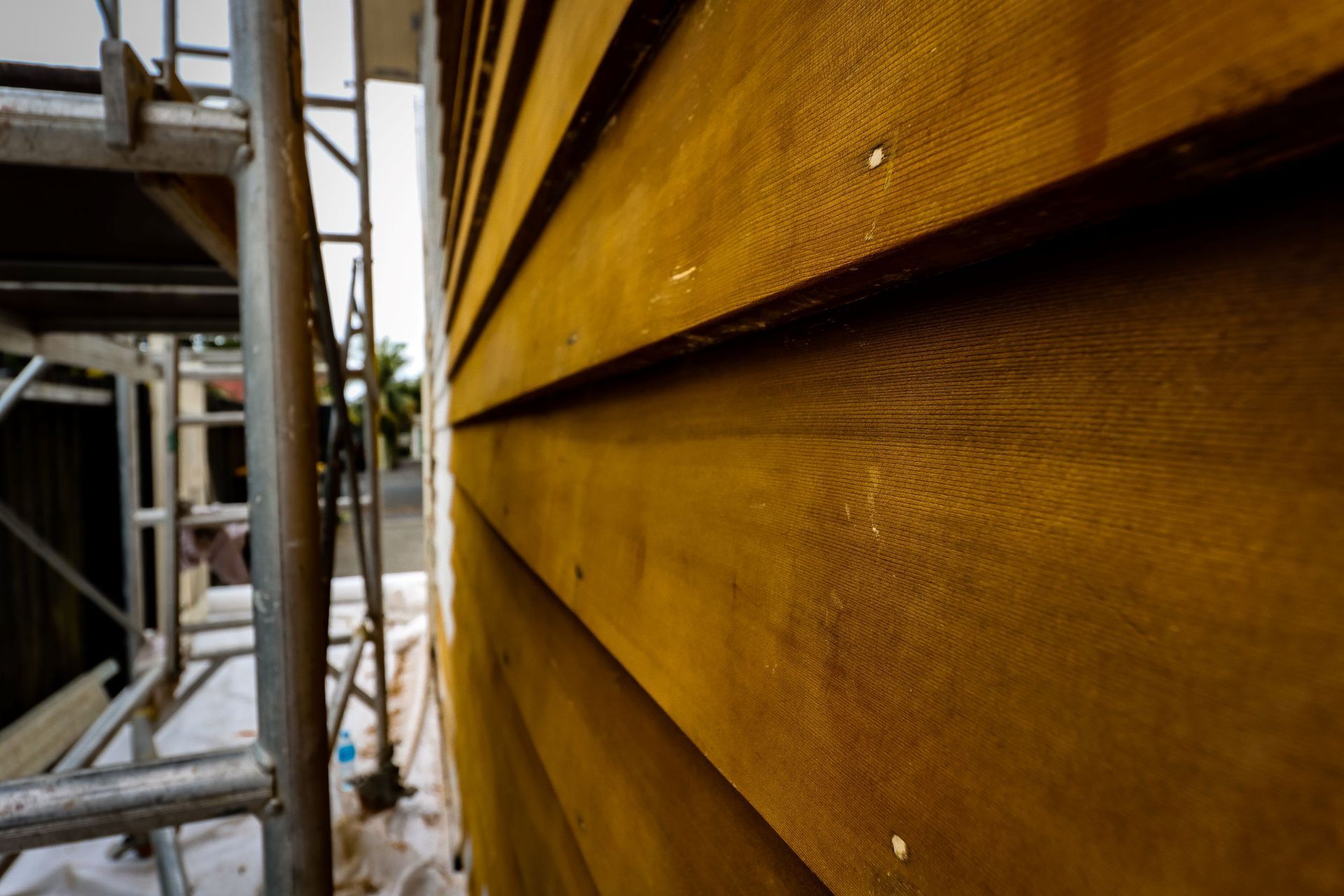 Stripped existing paint to bare wood