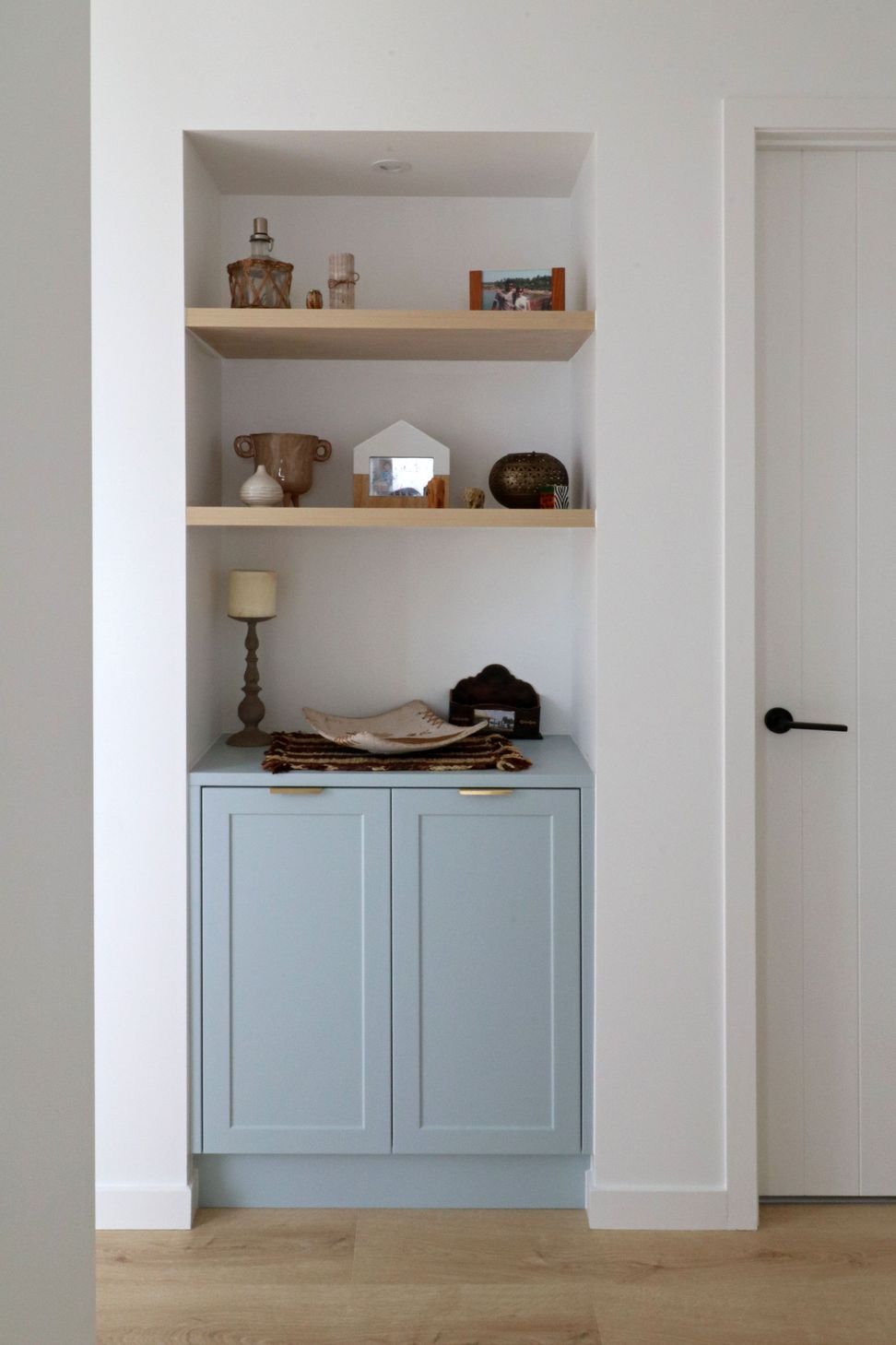 Blues, Greens and collected treasures